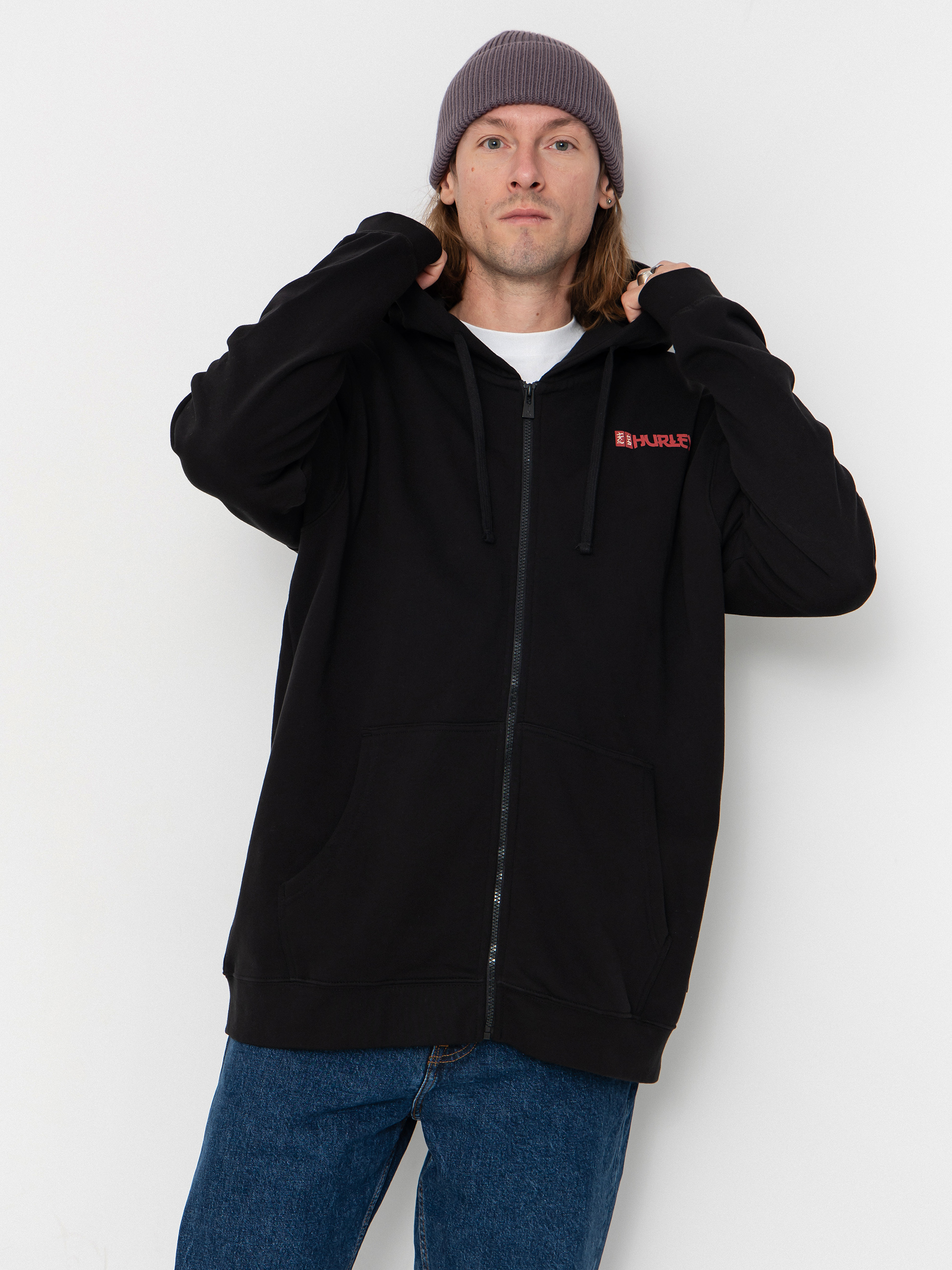 Hurley Tattoo ZHD Kapucnis pulóver (black)
