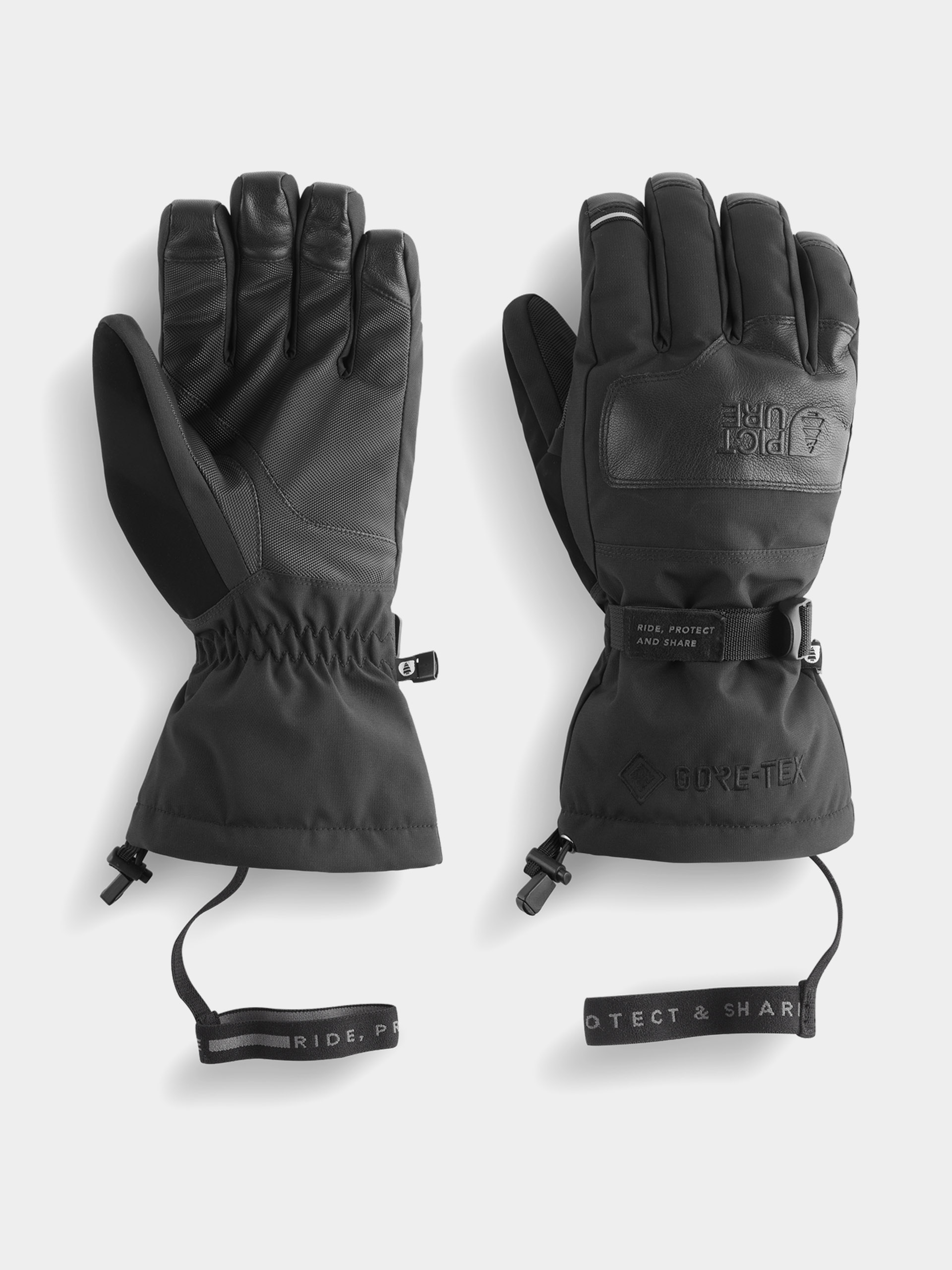 Kesztyű Picture Grab Gore Tex Gloves (black)