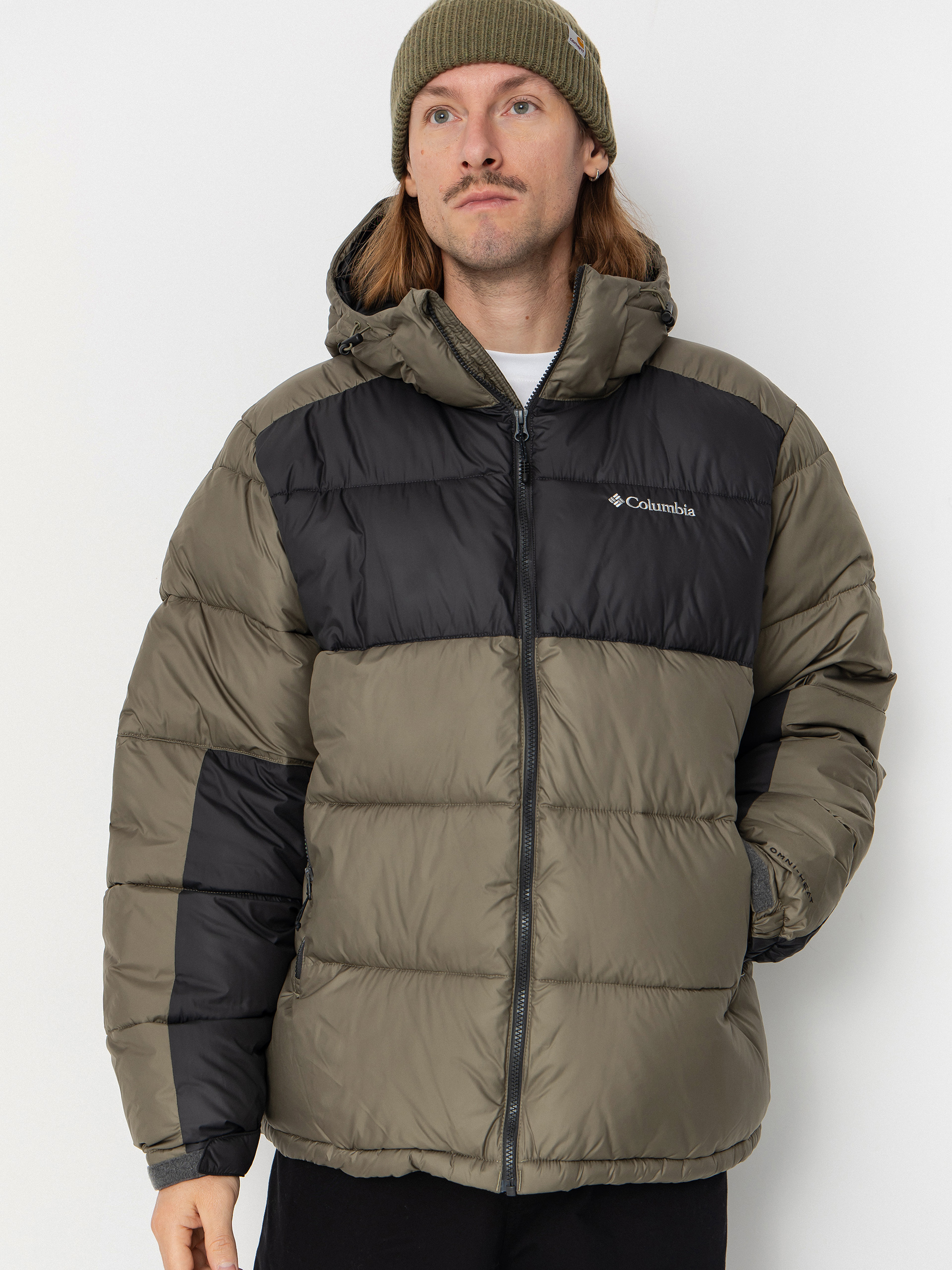 Dzseki Columbia Pike Lake II Hooded (stone green/shark)