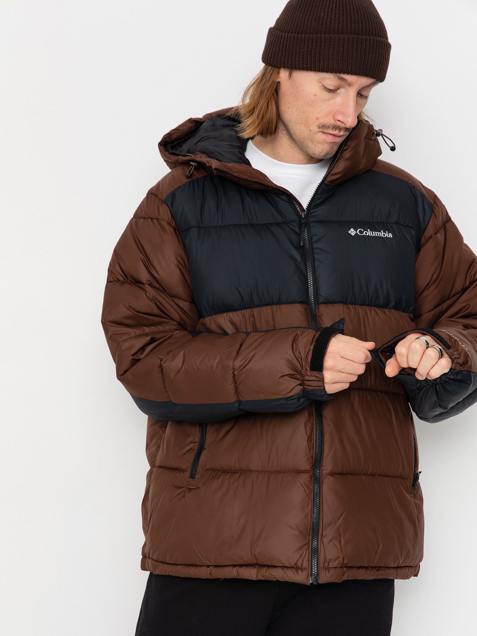 Dzseki Columbia Pike Lake II Hooded (tobacco/black)