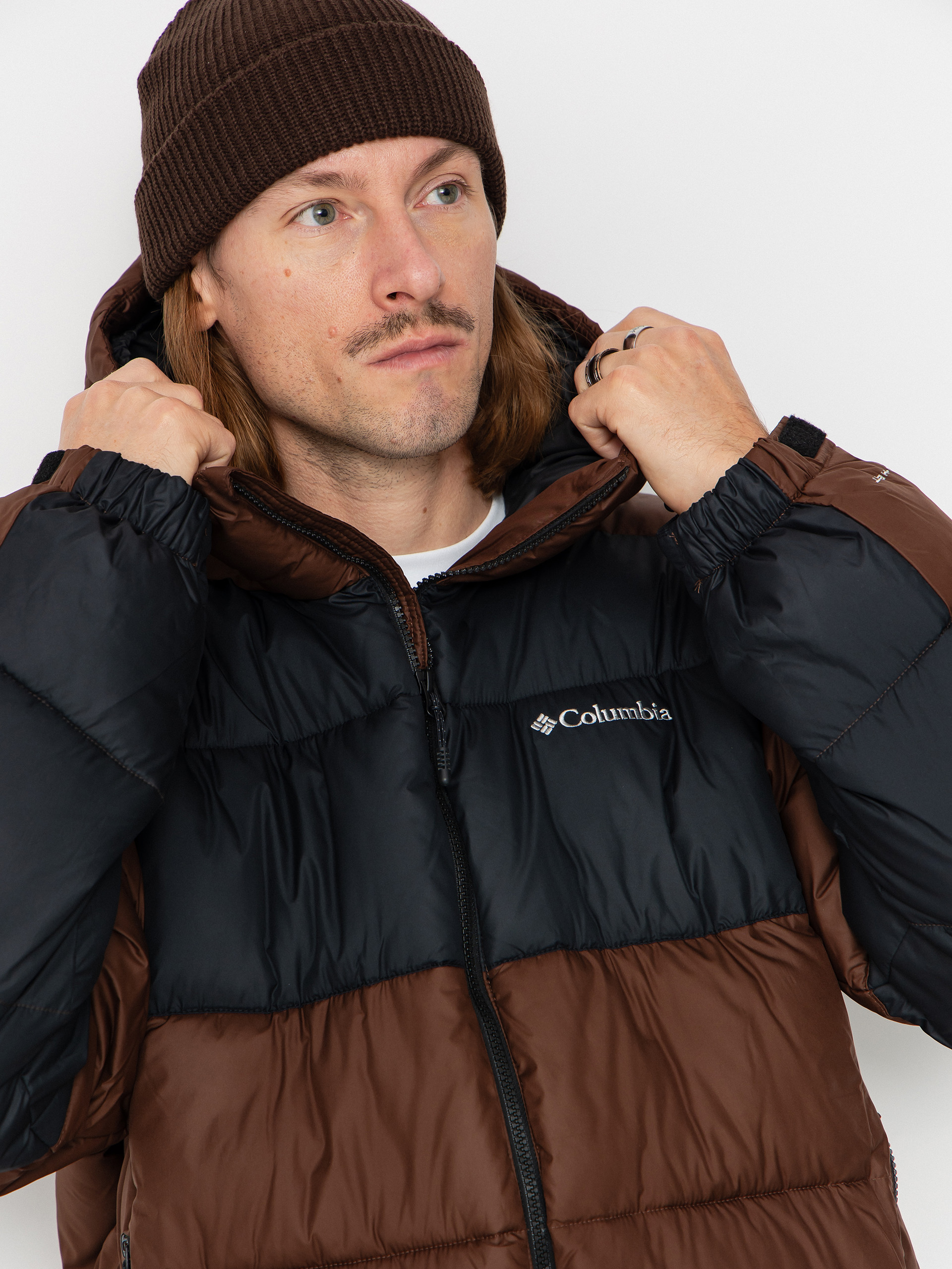 Dzseki Columbia Pike Lake II Hooded (tobacco/black)