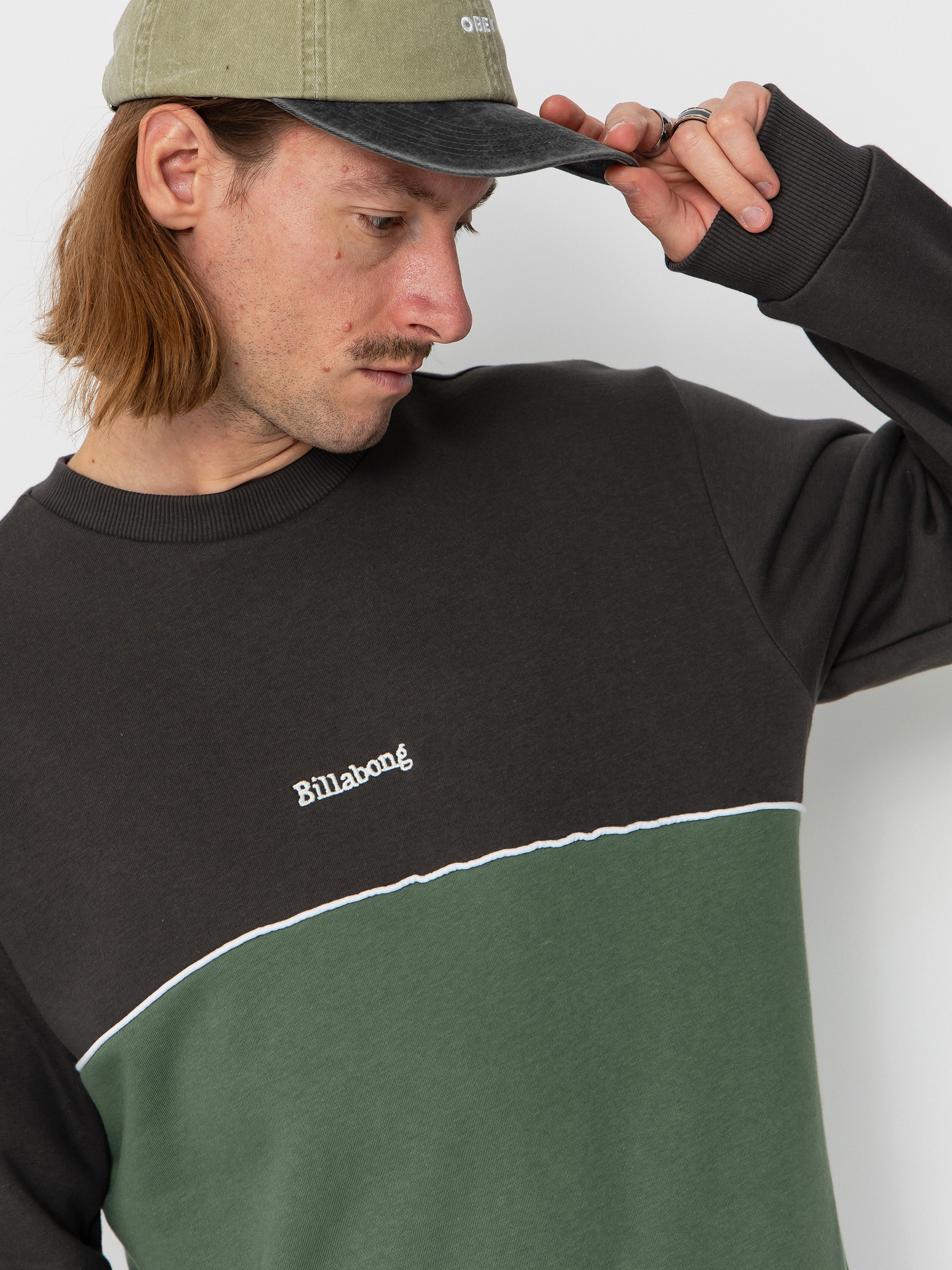 Billabong Mogul Cut Cr Pulóver (raven)