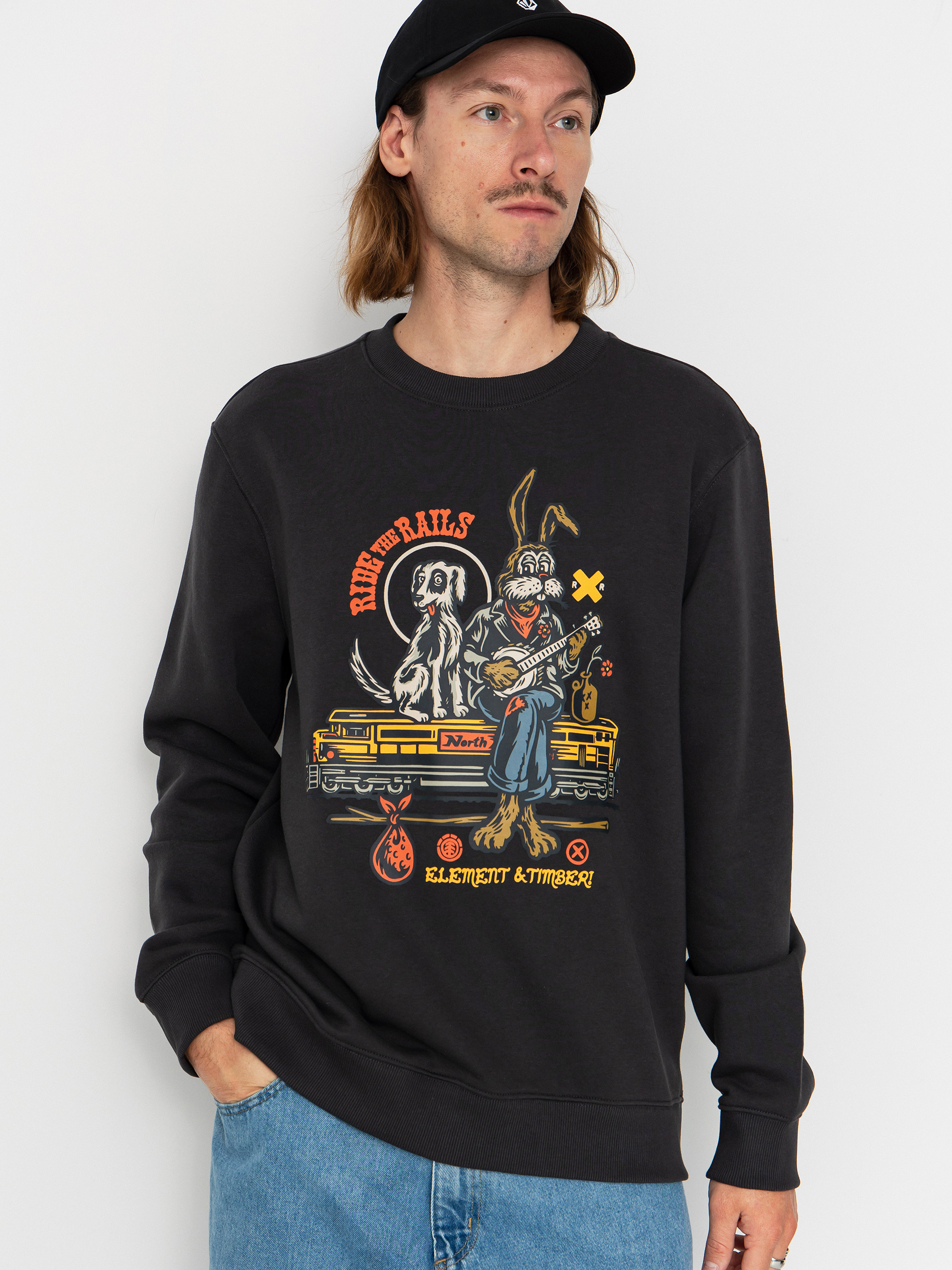 Element Timber Aboard Cr Pulóver