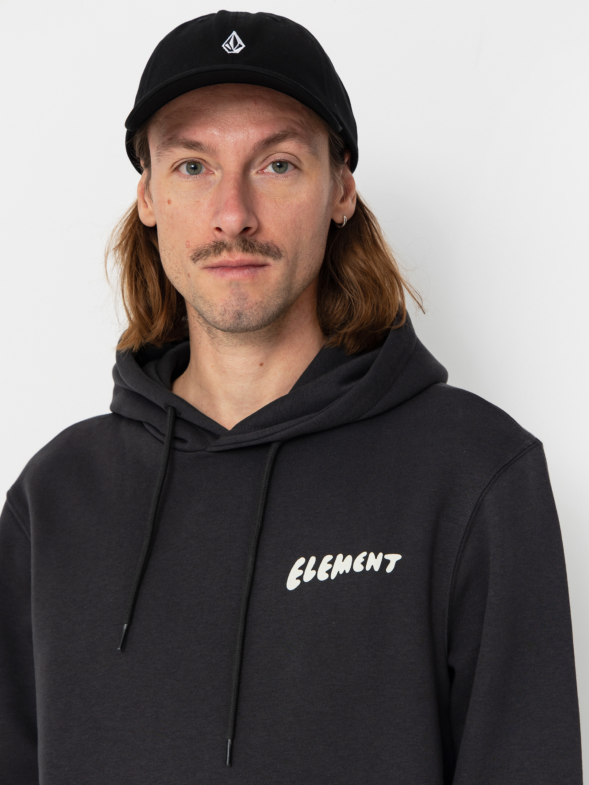 Element Sunrise HD Kapucnis pulóver (off black)