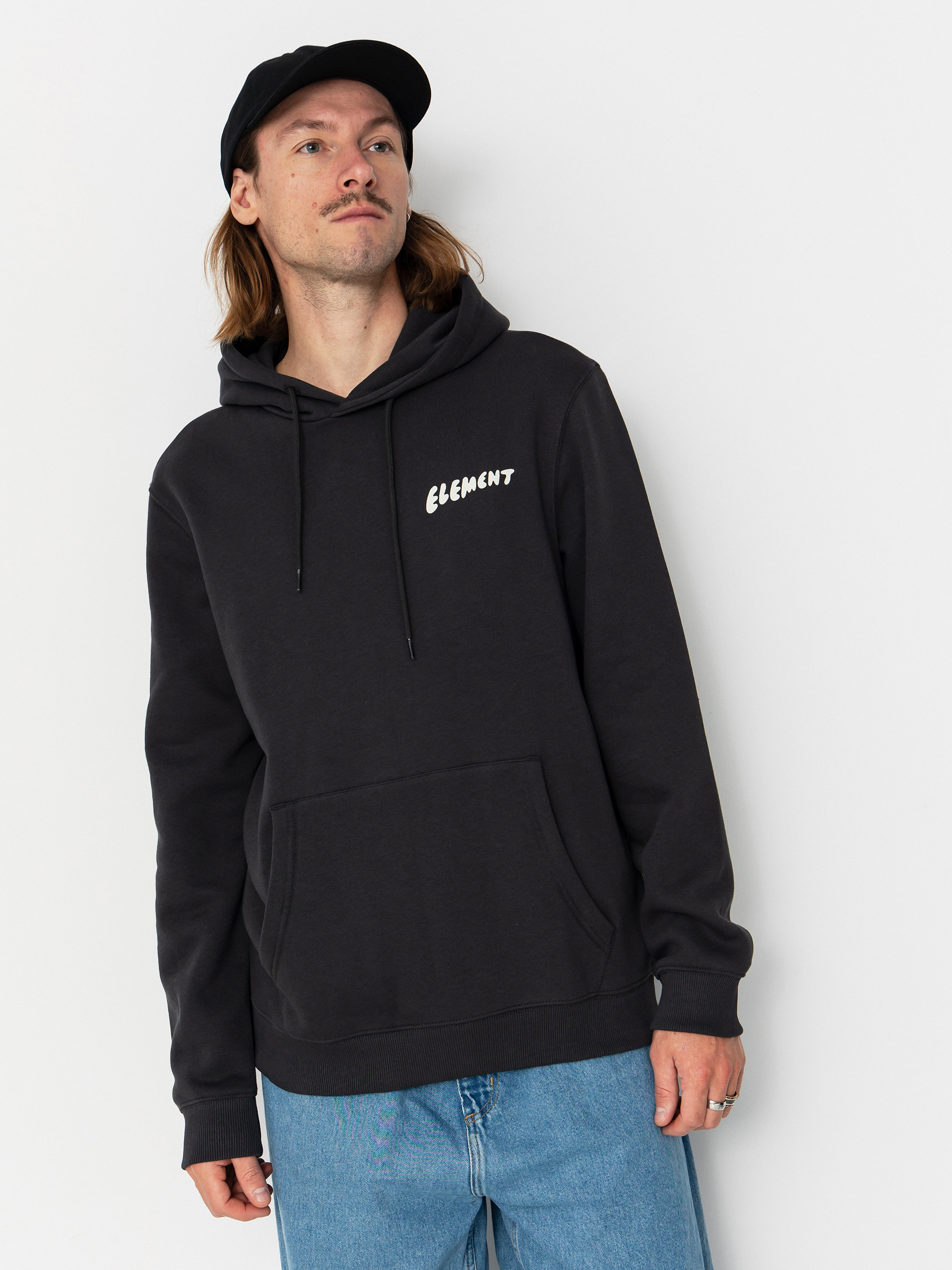 Element Sunrise HD Kapucnis pulóver (off black)