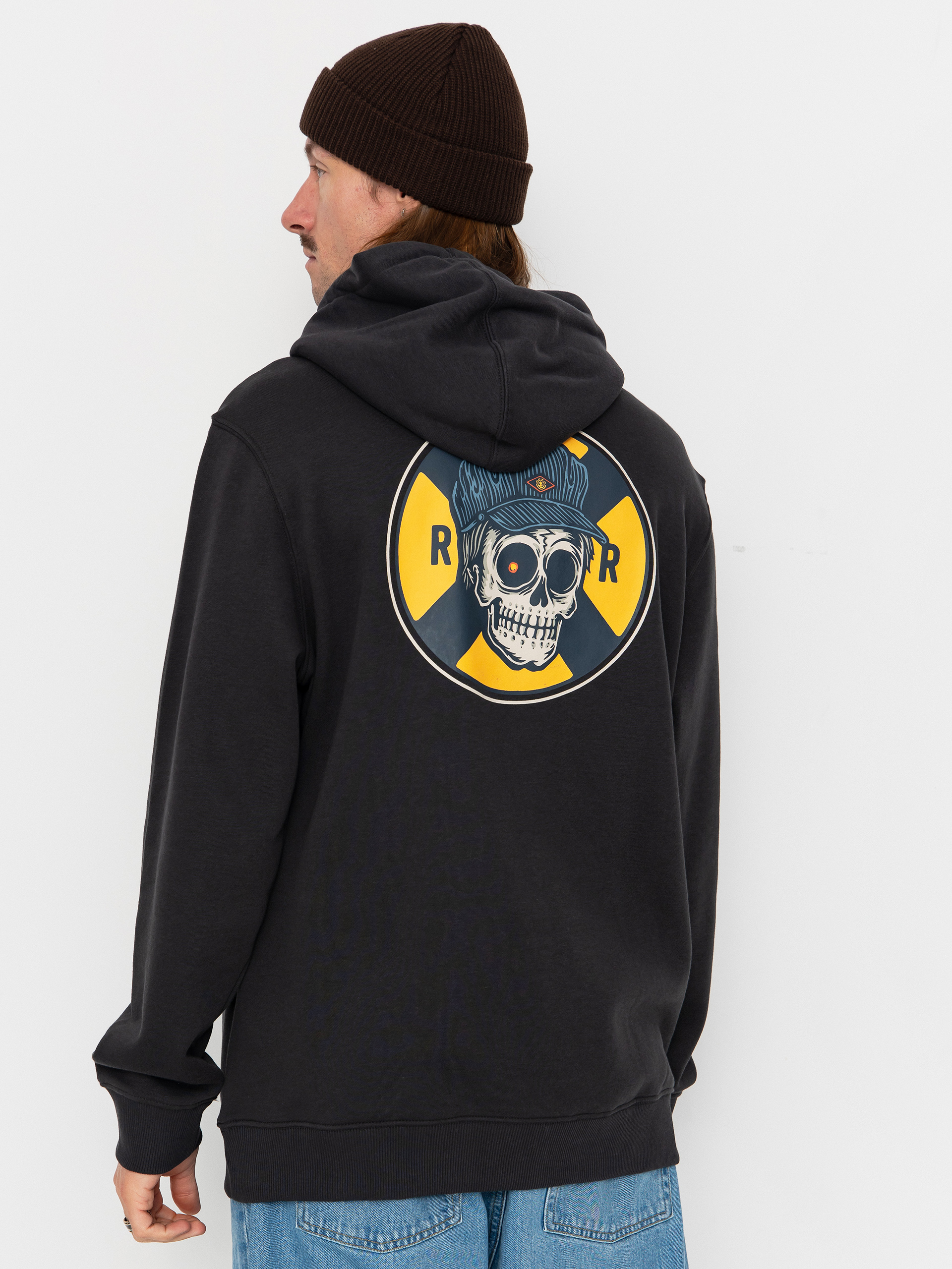 Element Timber Signs HD Kapucnis pulóver (off black)