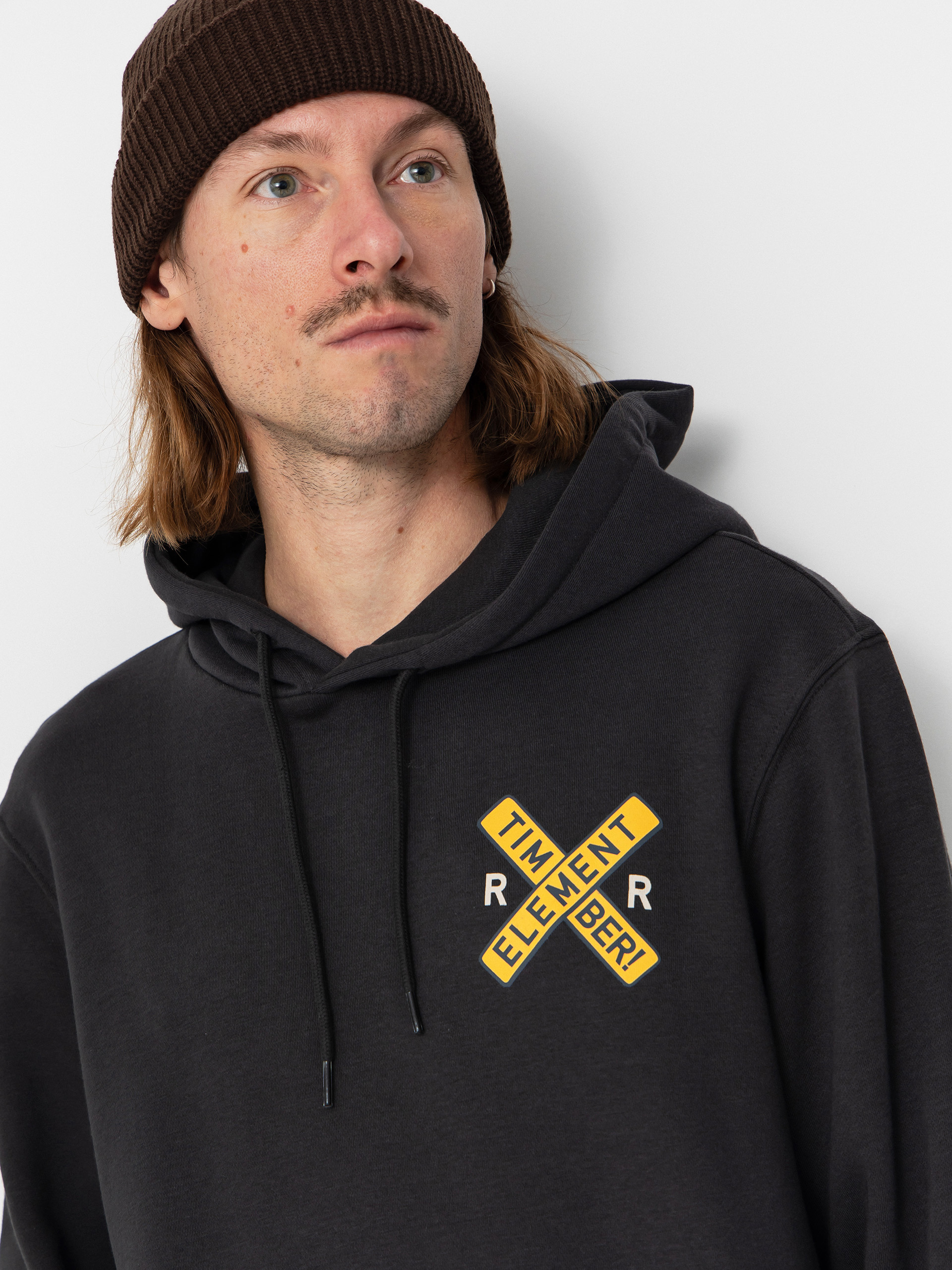 Element Timber Signs HD Kapucnis pulóver (off black)