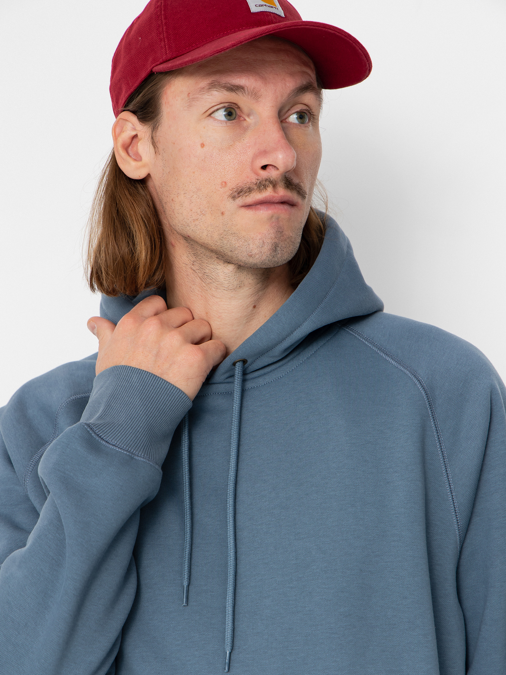 Carhartt WIP Chase HD Kapucnis pulóver (angelite/gold)