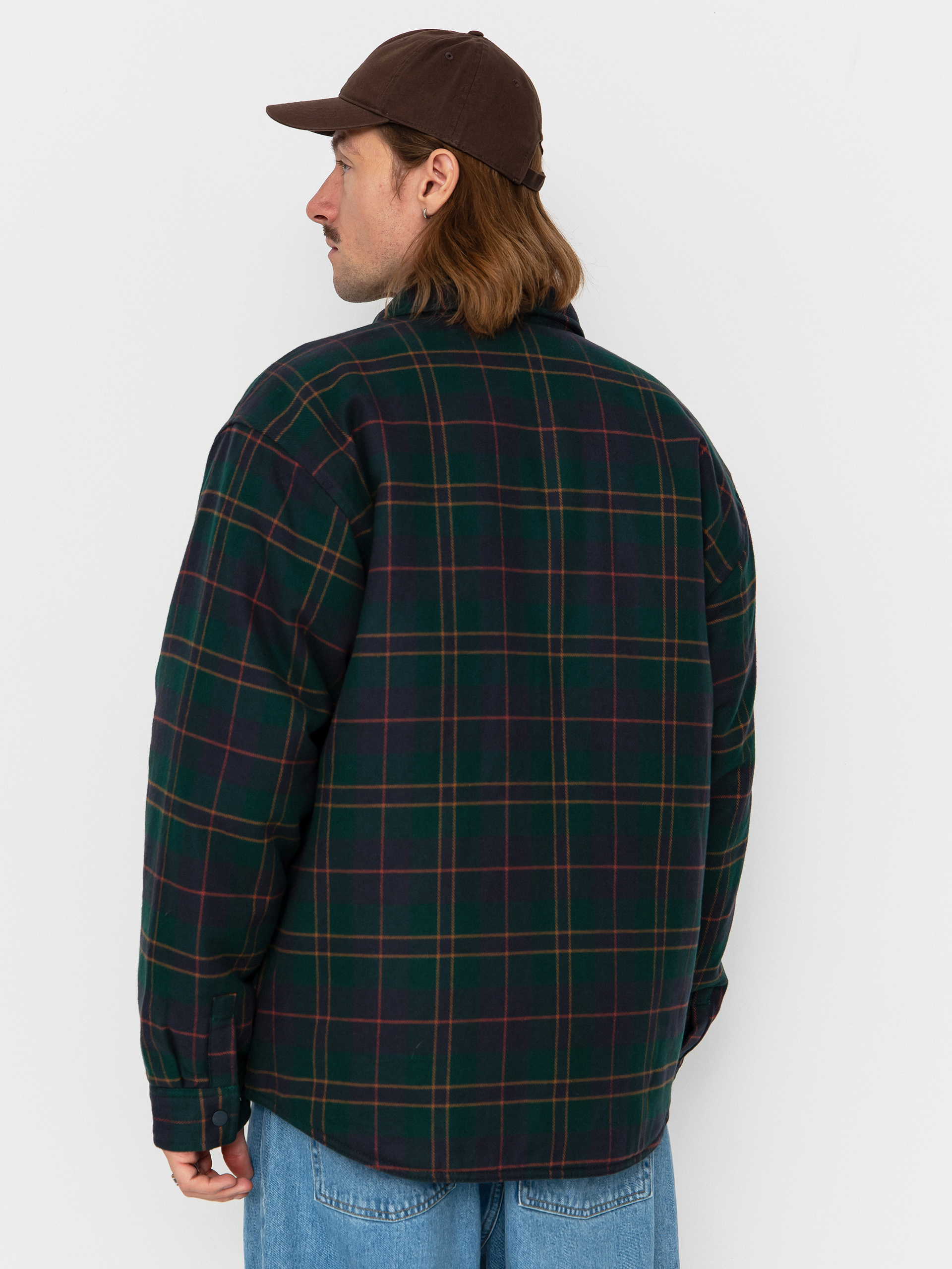 Carhartt WIP Gargan Dzseki (gargan check/dark fir)