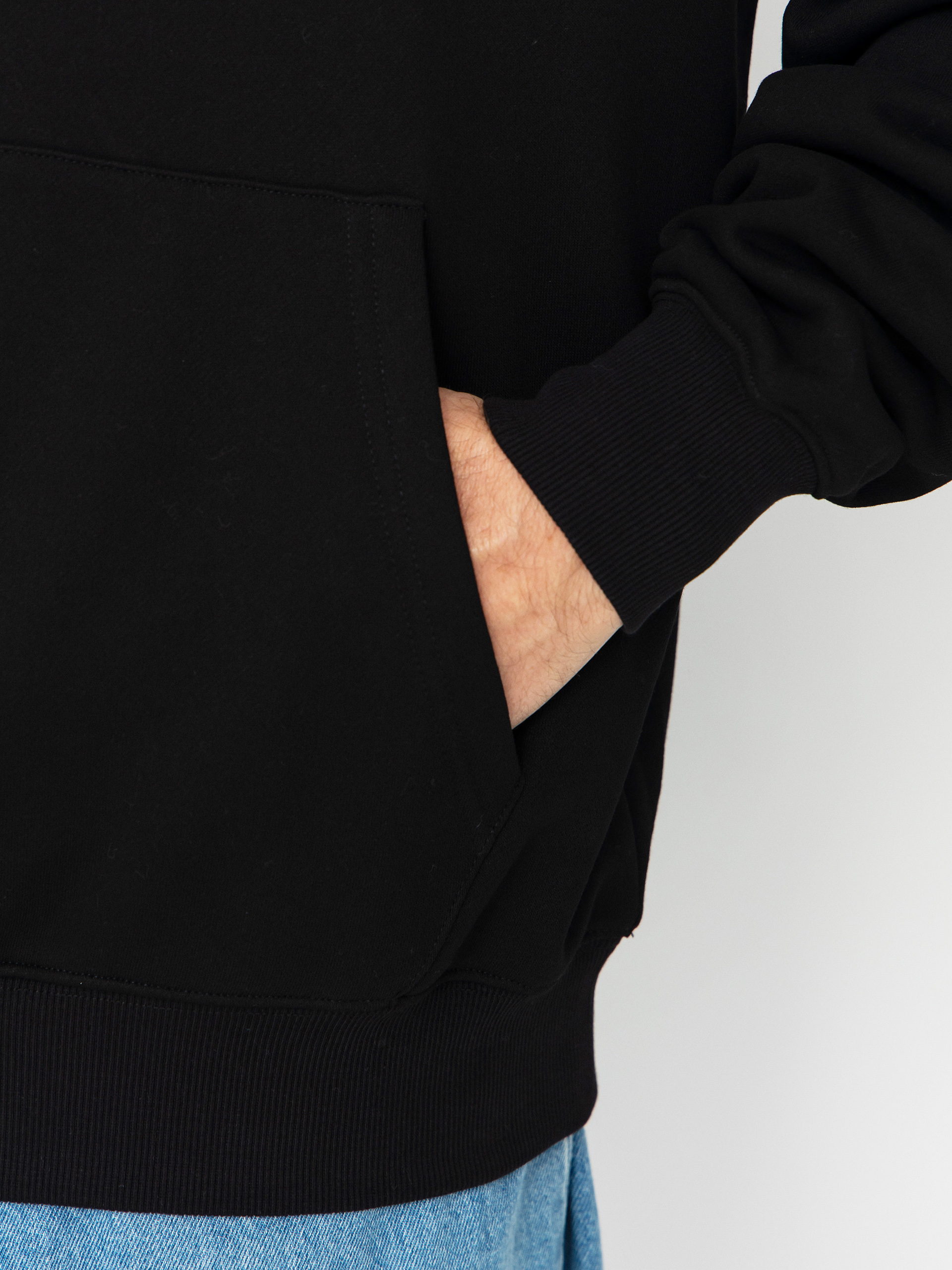 Kapucnis pulóver Homeboy Plaid Helvetica HD (black)