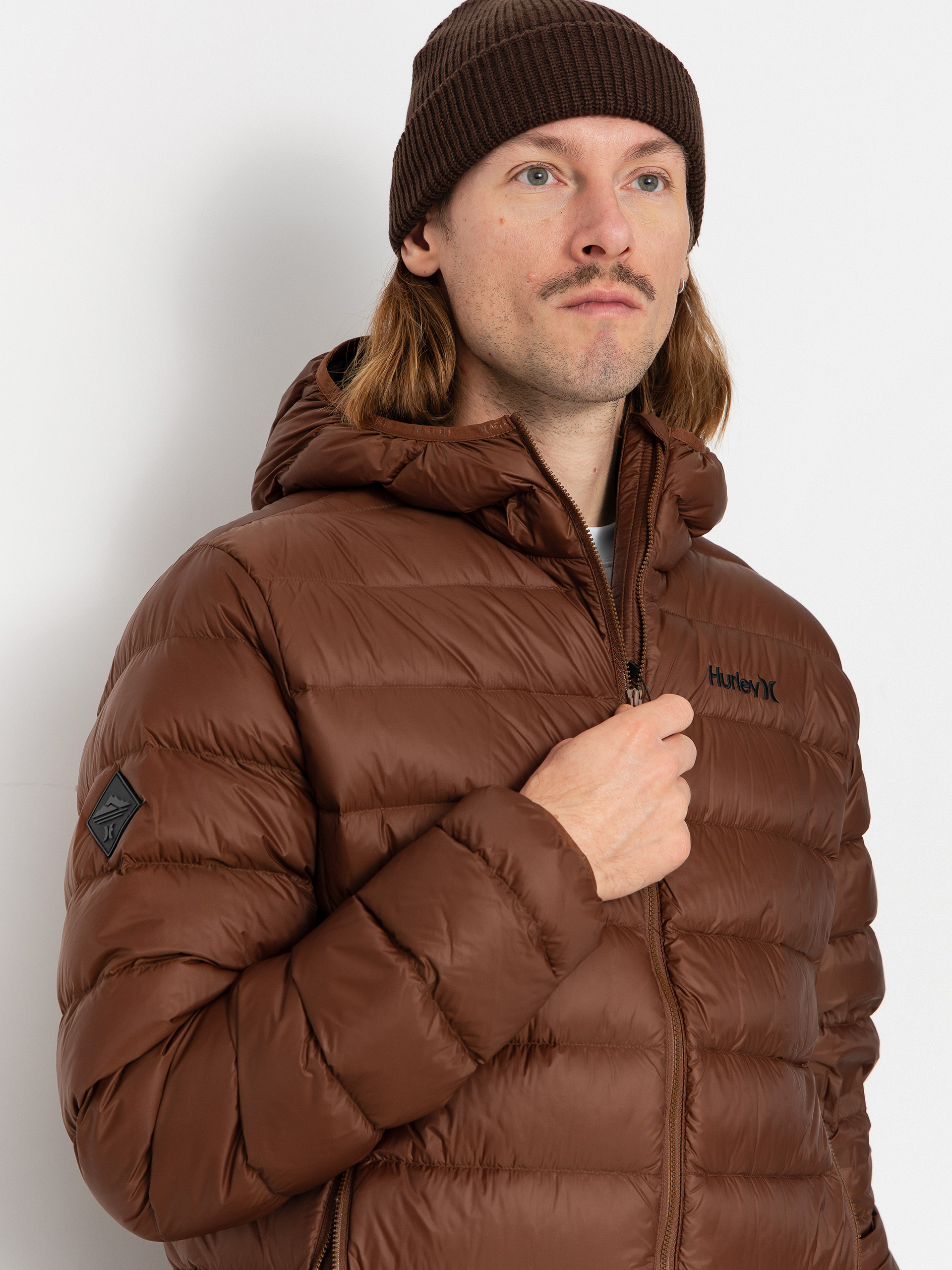 Hurley Cayuga Puffer Dzseki (hickory brown)