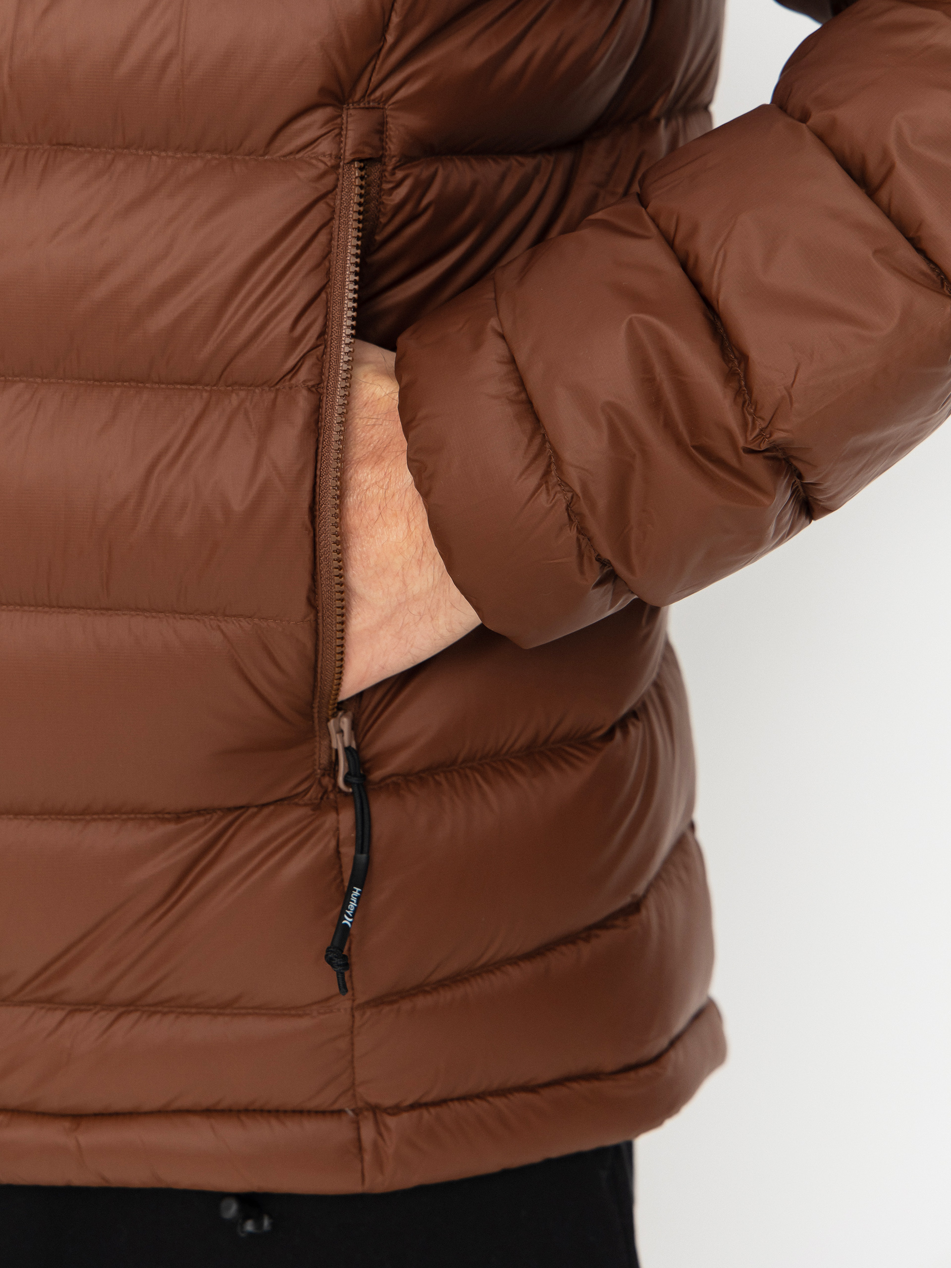 Hurley Cayuga Puffer Dzseki (hickory brown)