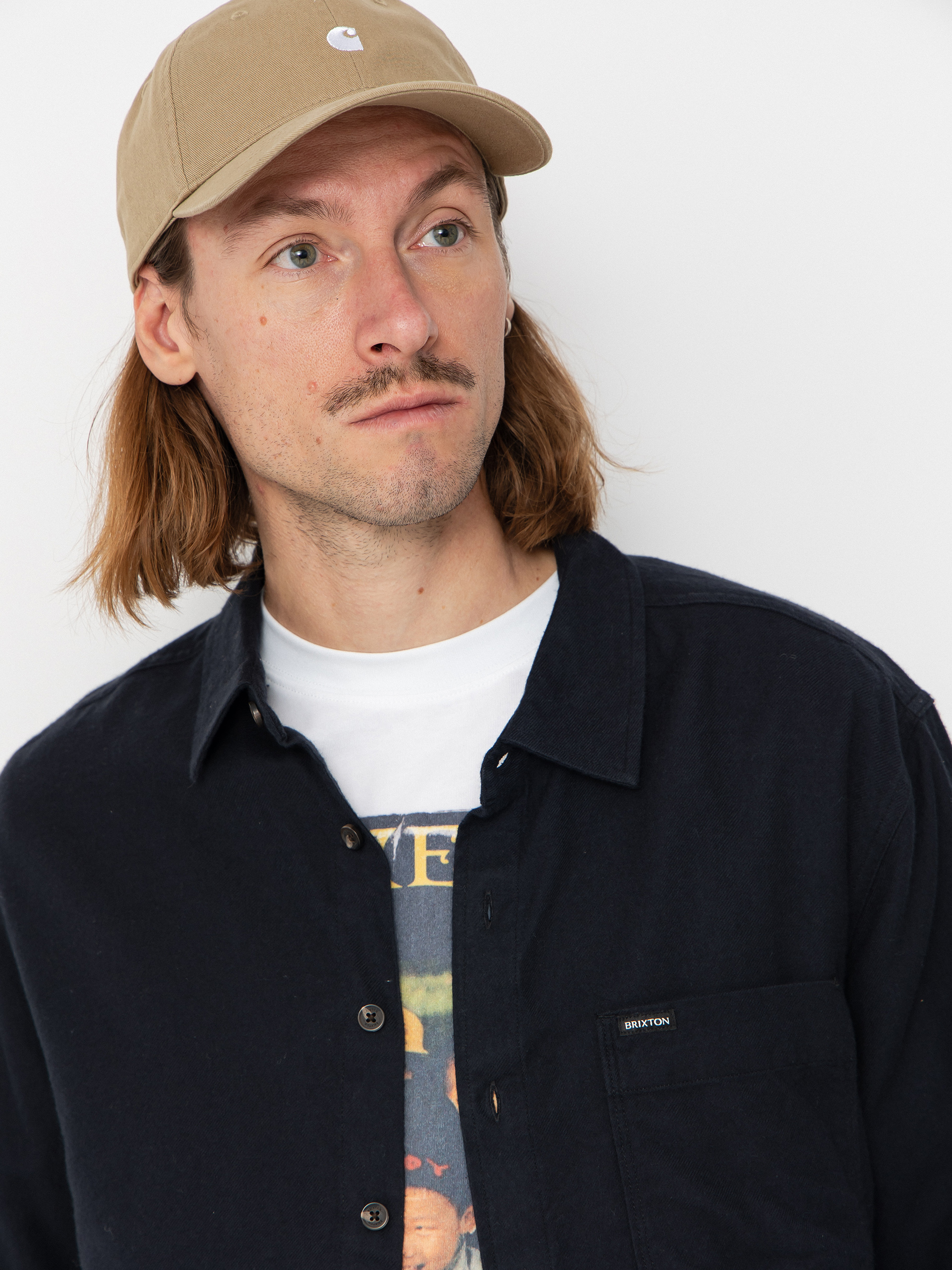 Brixton Hasting Lw Flannel Ing (black)