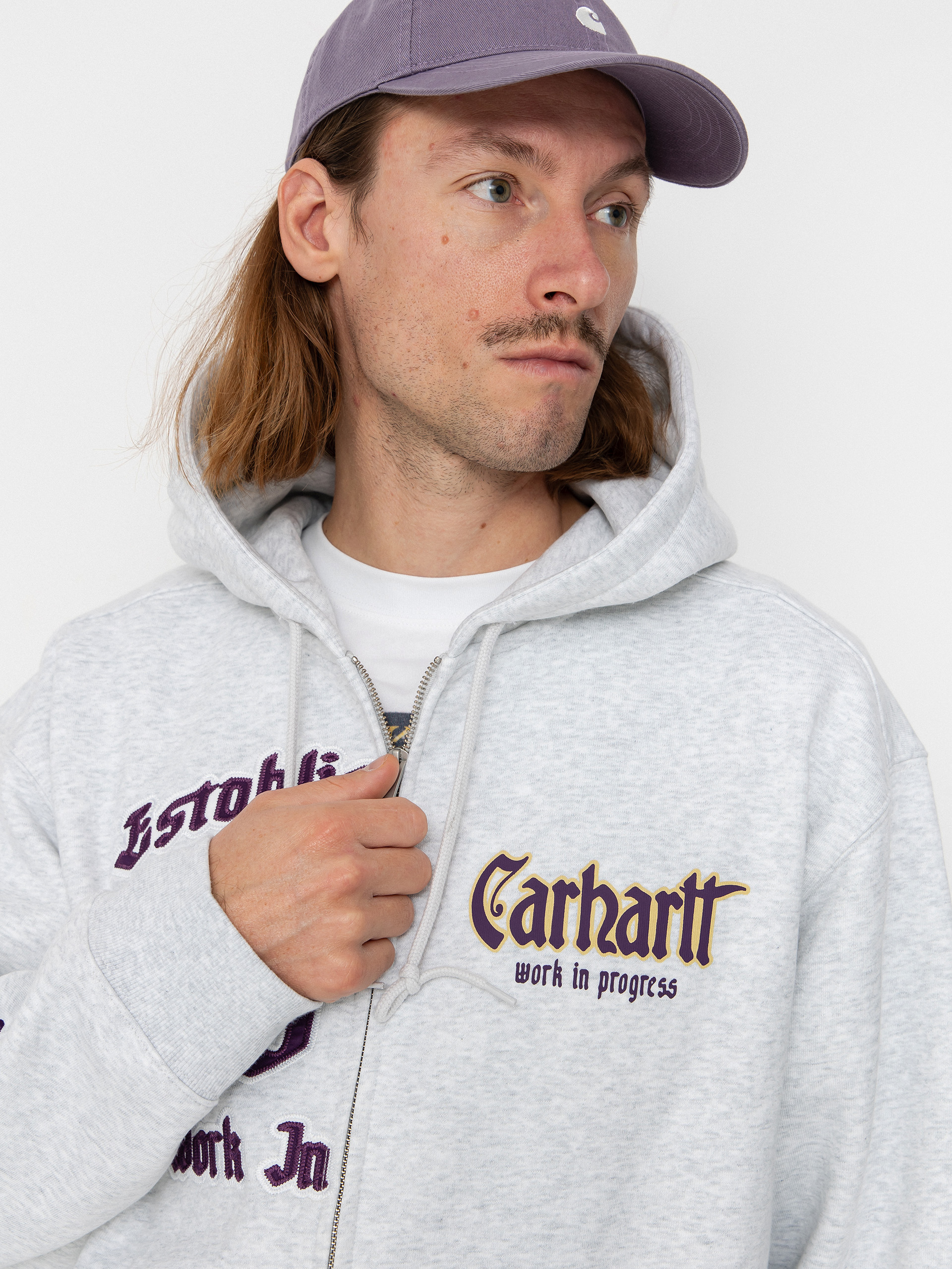 Carhartt WIP Dual ZHD Kapucnis pulóver (ash heather)