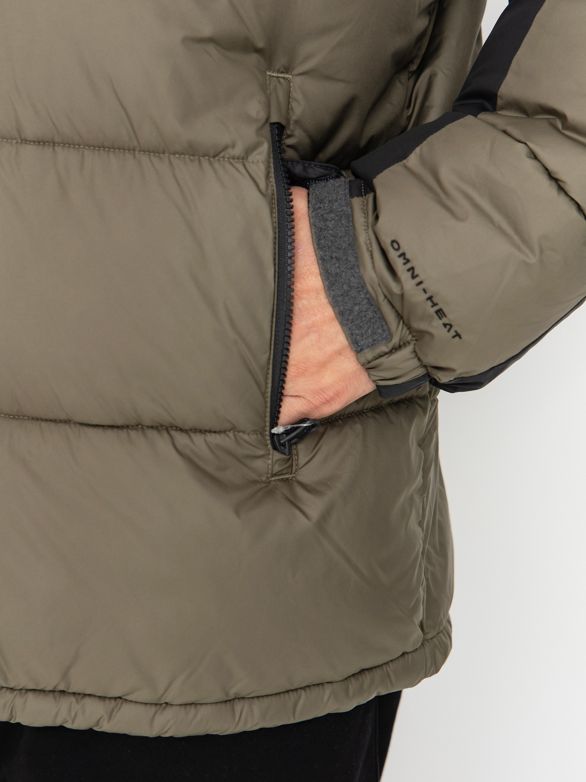 Dzseki Columbia Pike Lake II Hooded (stone green/shark)