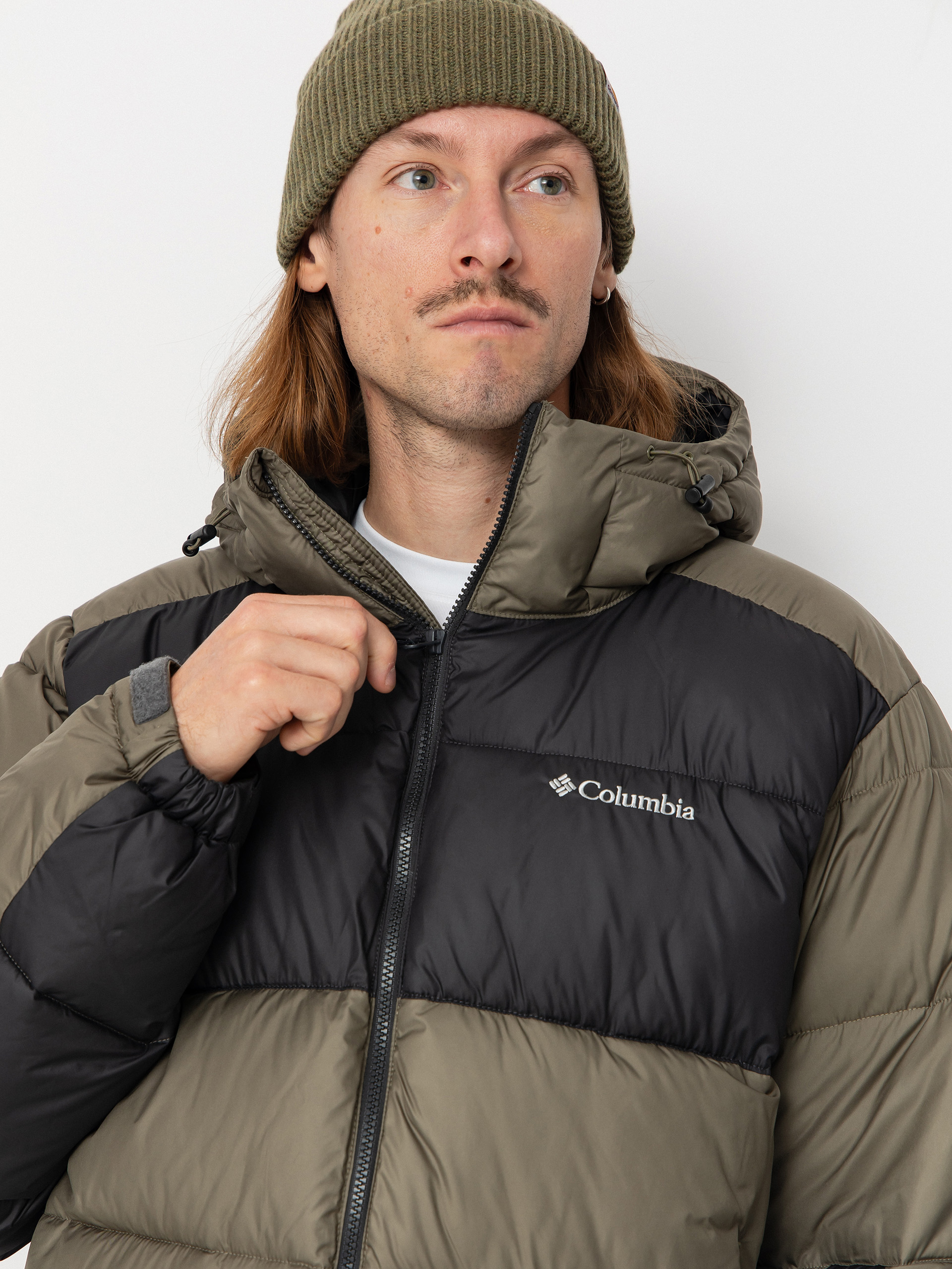 Dzseki Columbia Pike Lake II Hooded (stone green/shark)