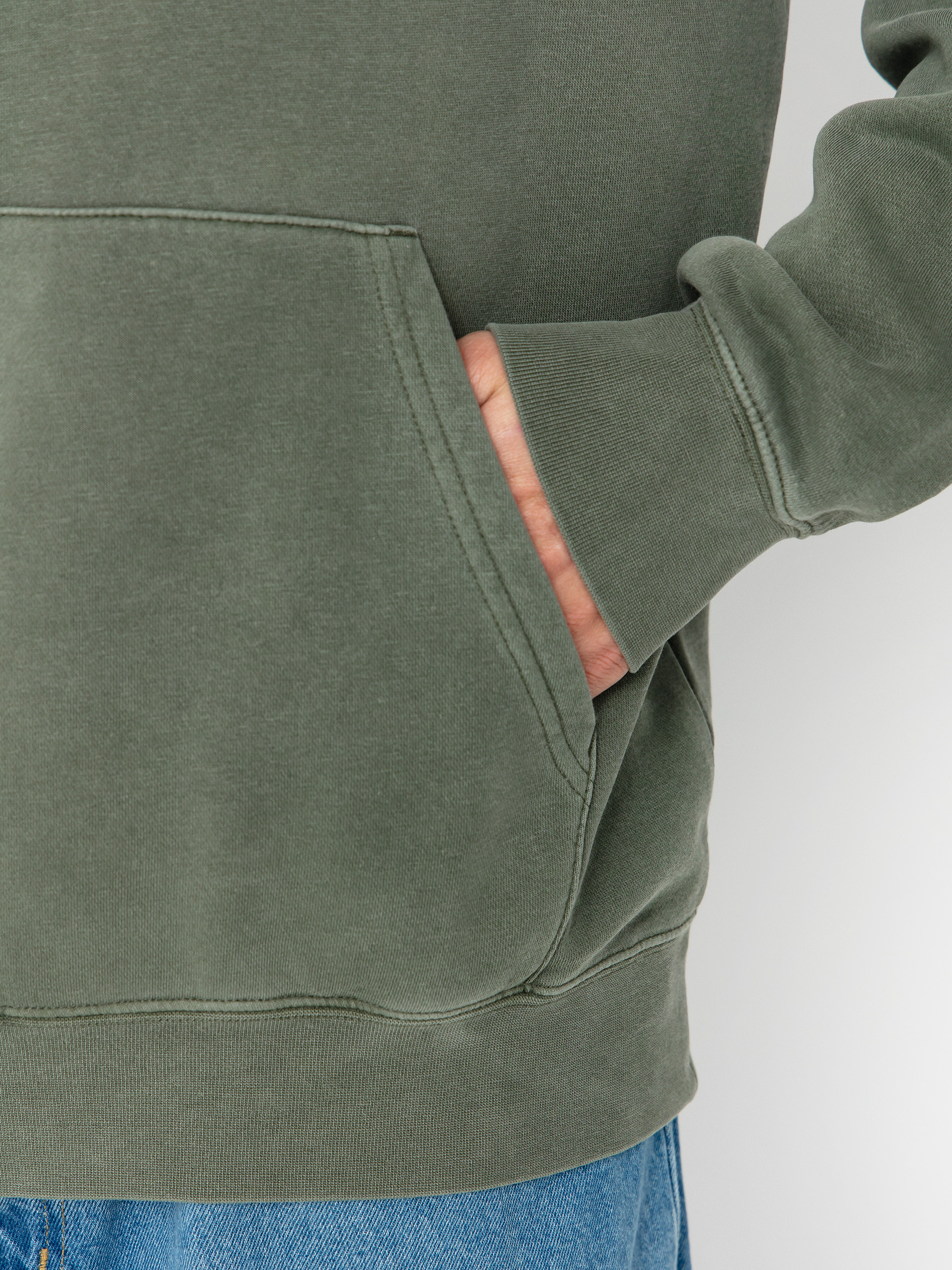 RVCA Ptc 2 HD Kapucnis pulóver (sage leaf)