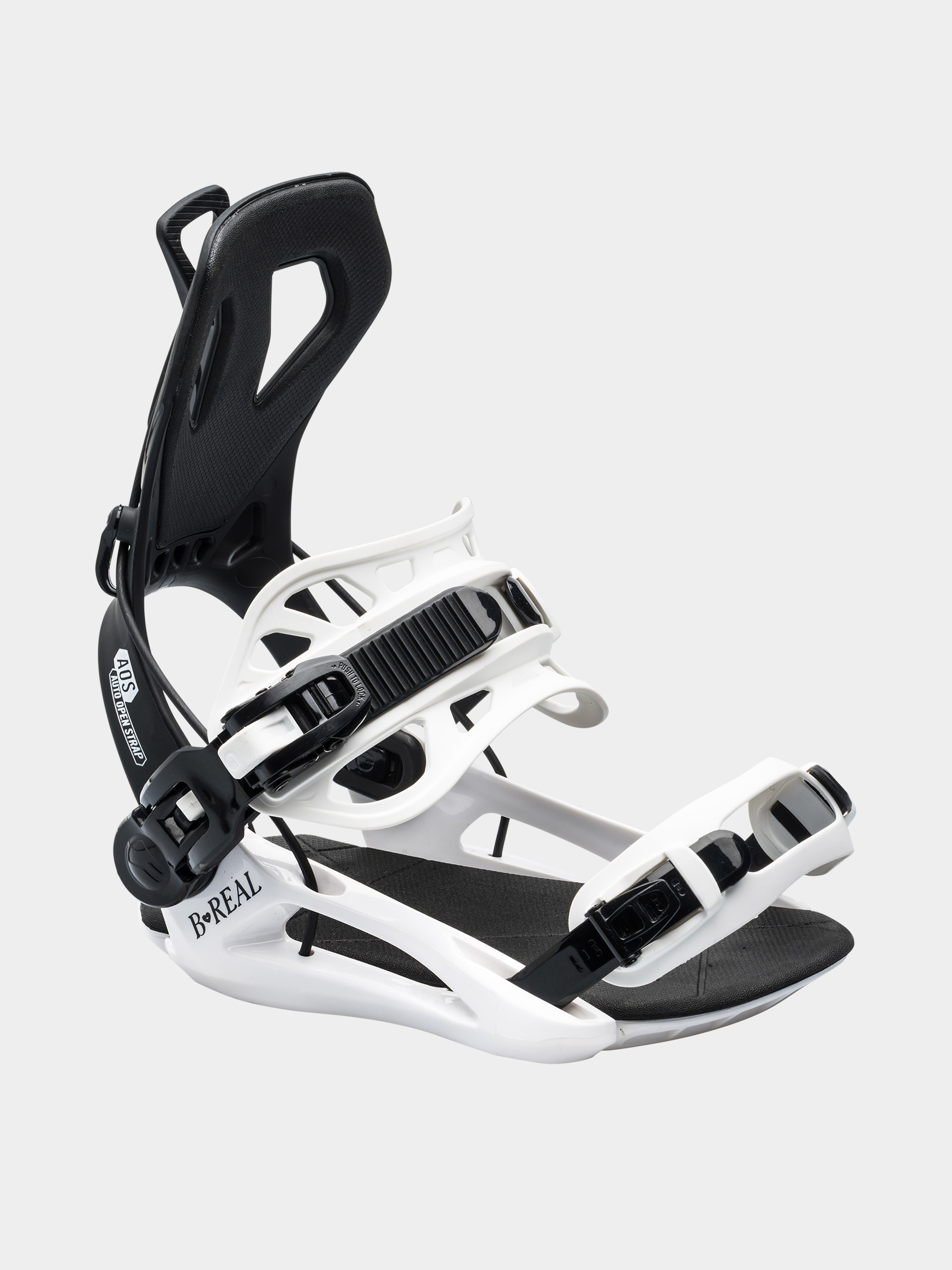 Női Snowboard kötés Gnu B Real (white)