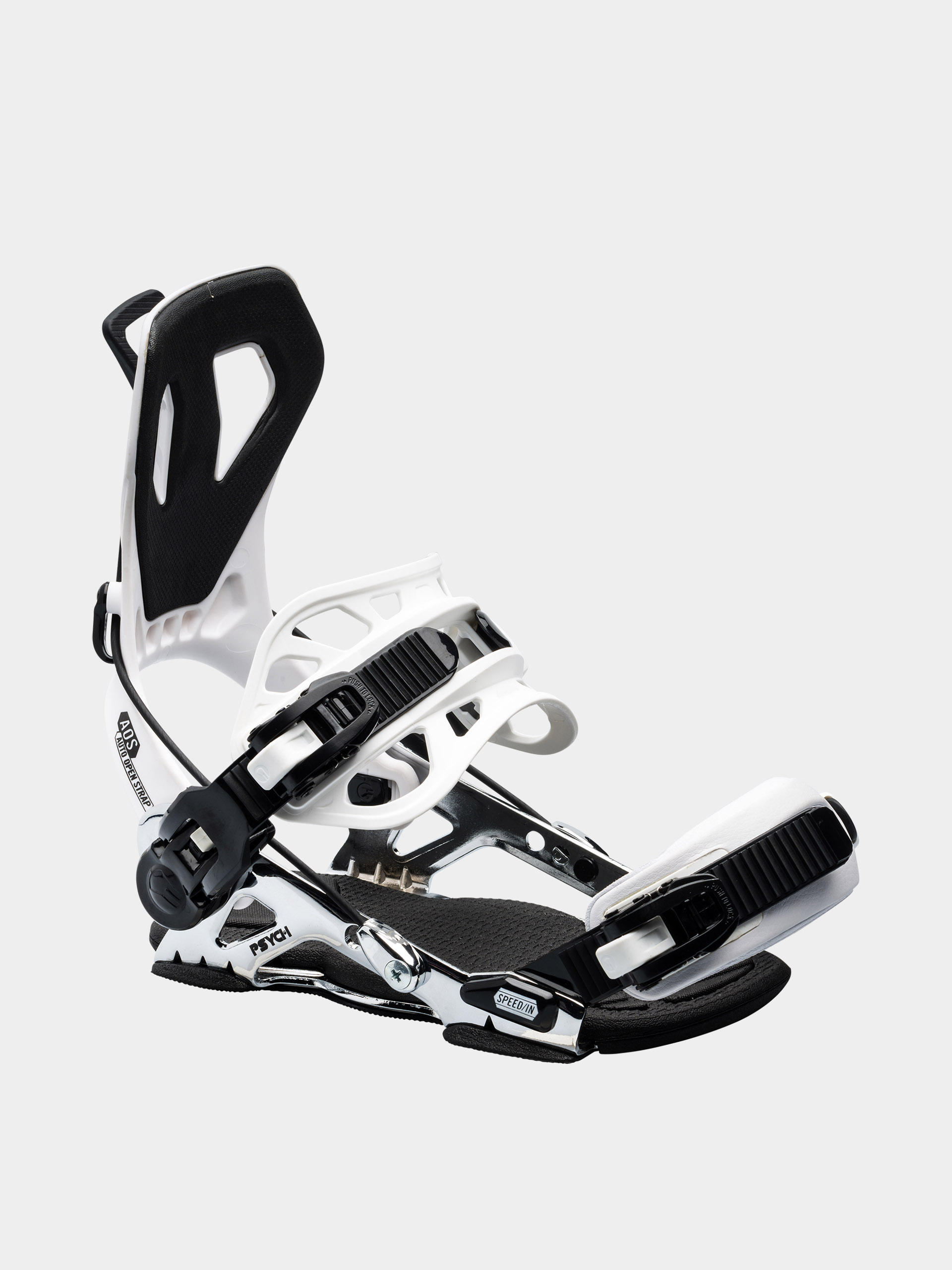 Férfi Snowboard kötés Gnu Psych (white)