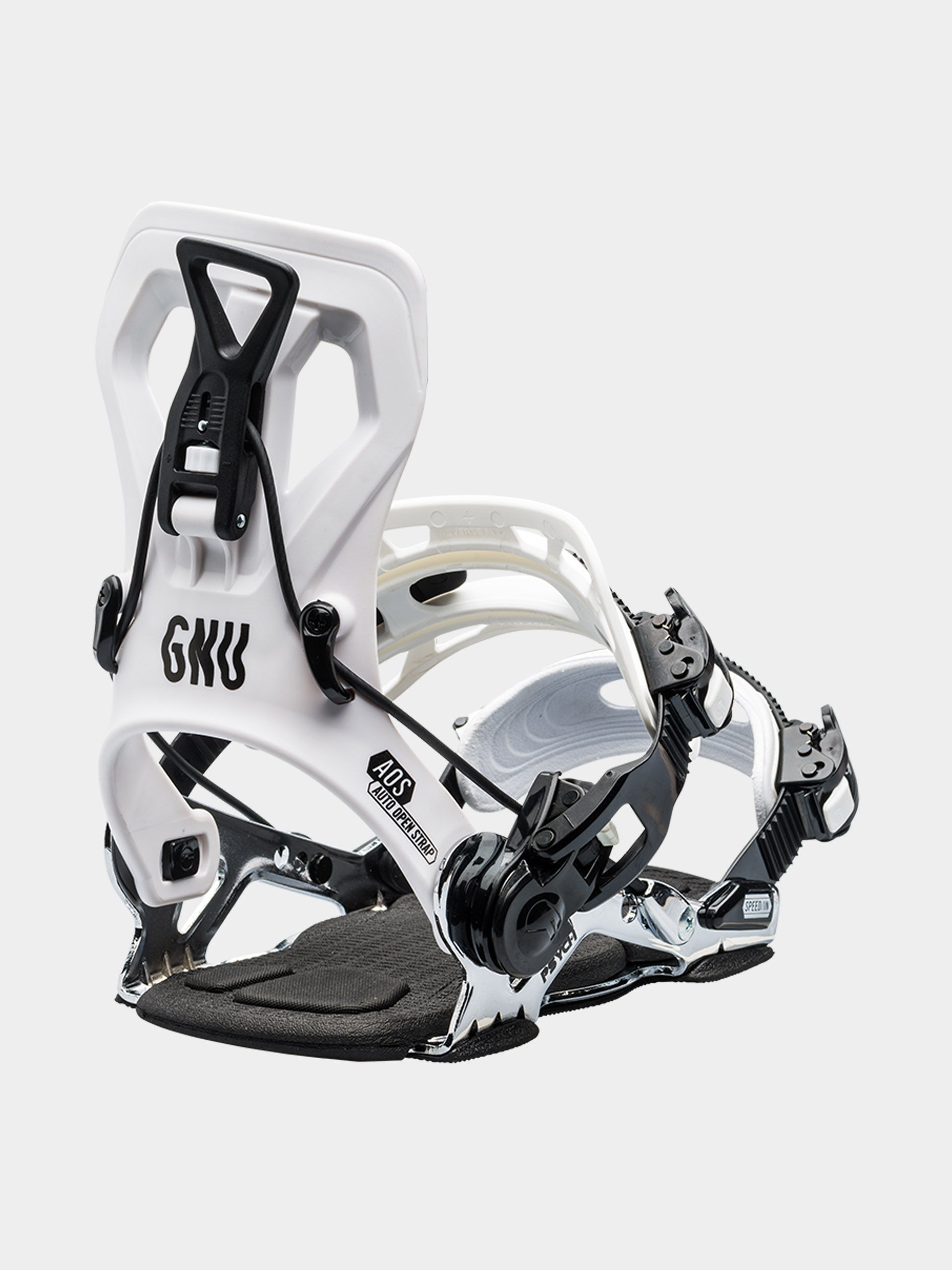Snowboard kötés Gnu Psych (white)