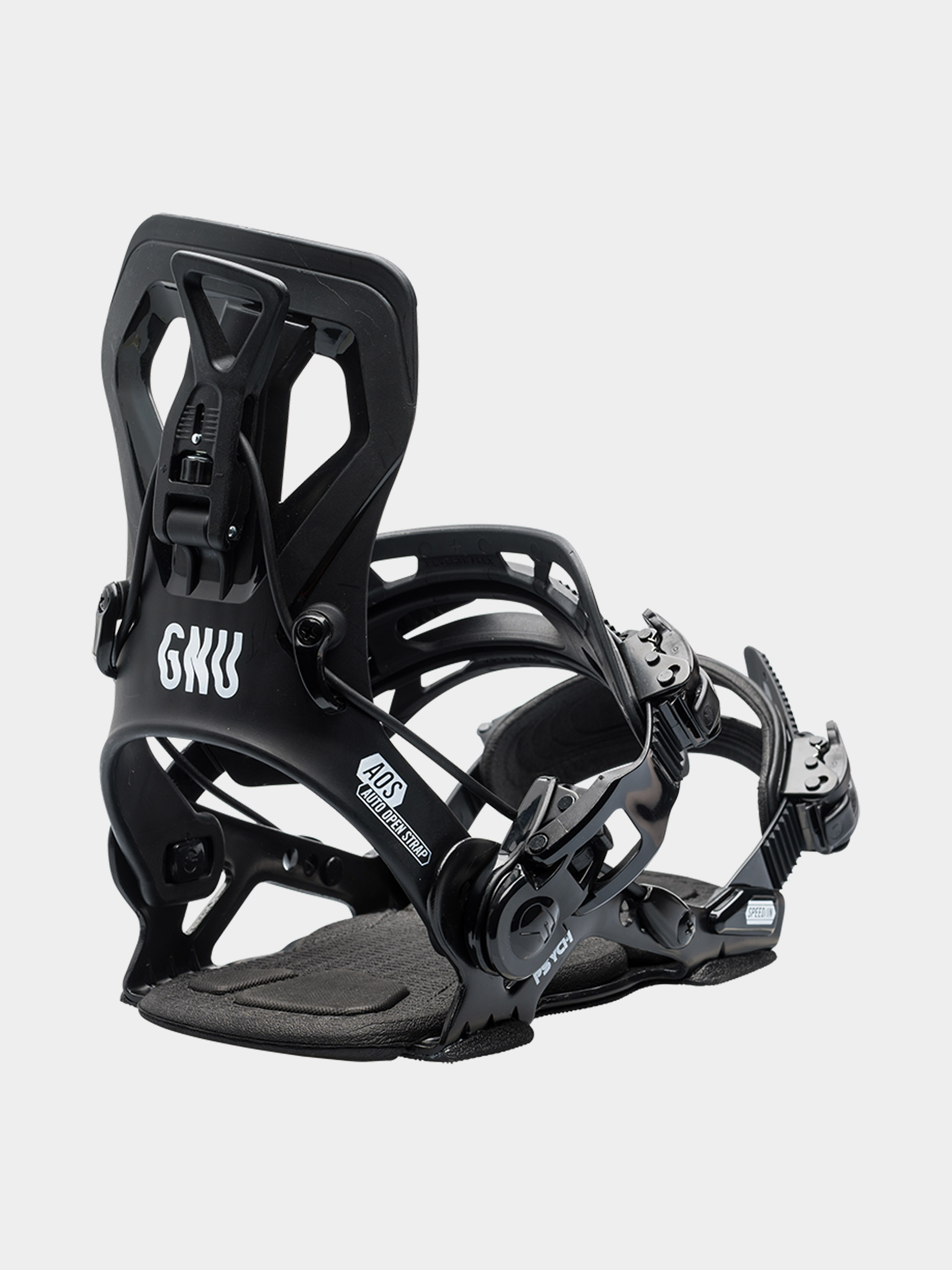 Snowboard ku00f6tu00e9s Gnu Psych (black)