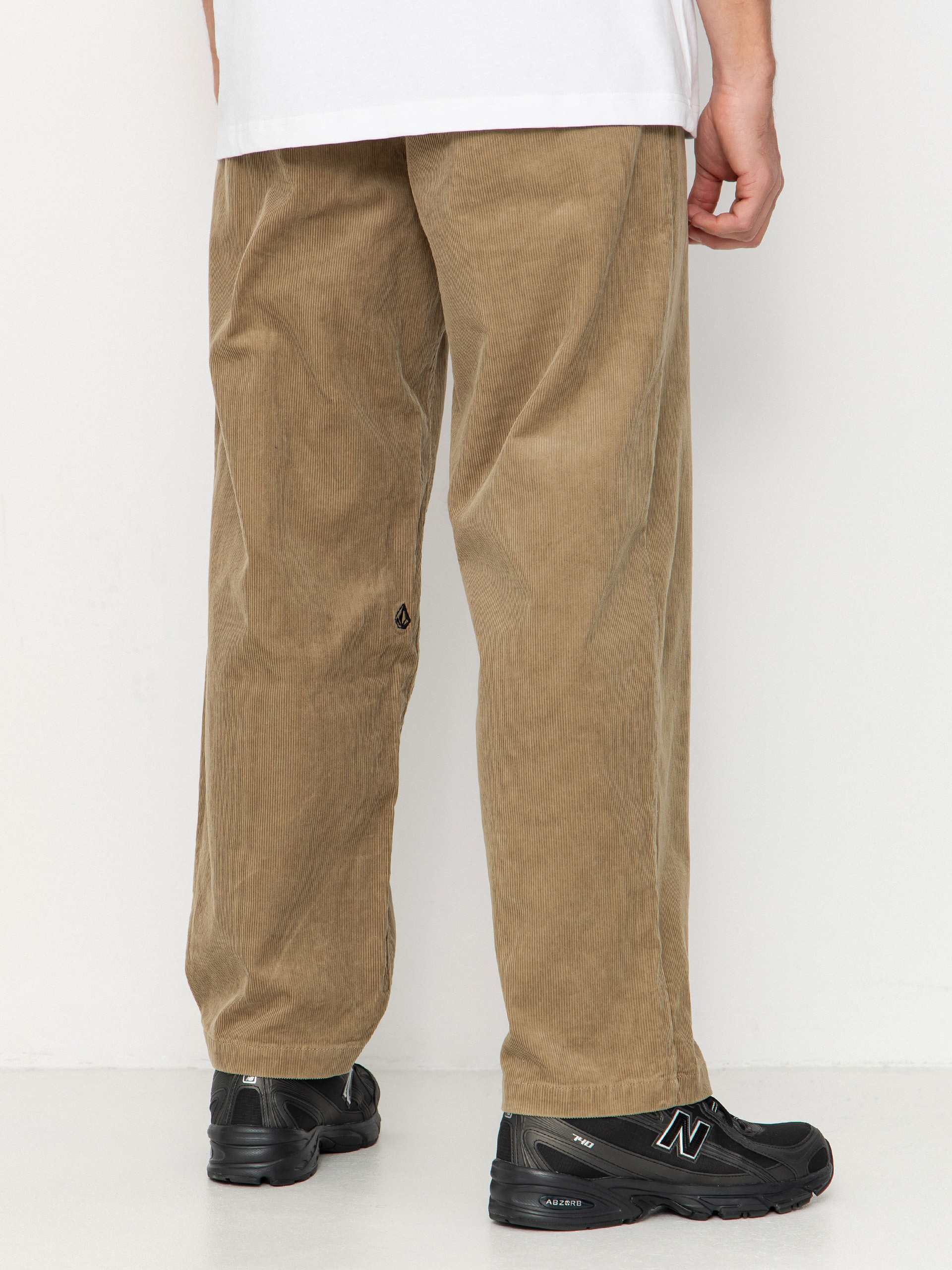 Volcom Frickin Loose Tapered Cord Kisnadrág (khaki)