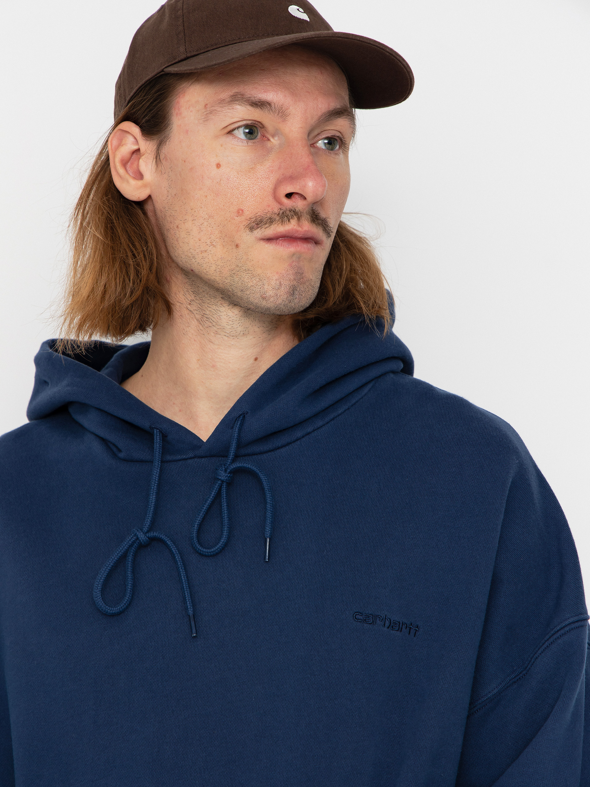 Carhartt WIP Benton HD Kapucnis pulóver (jupiter/garment dyed)