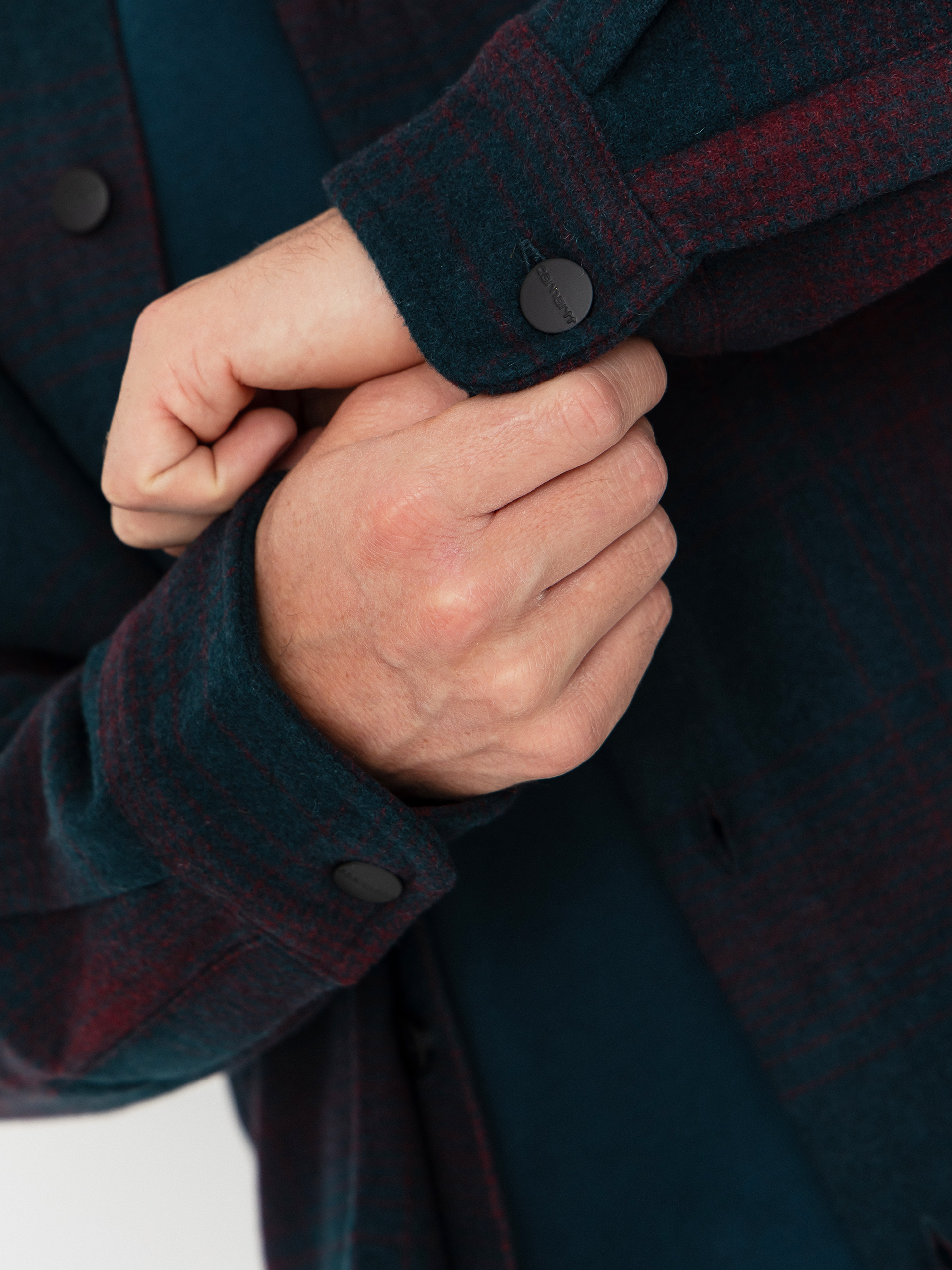 Dzseki Carhartt WIP Brennan (brennan check/deep lagoon/rondo)