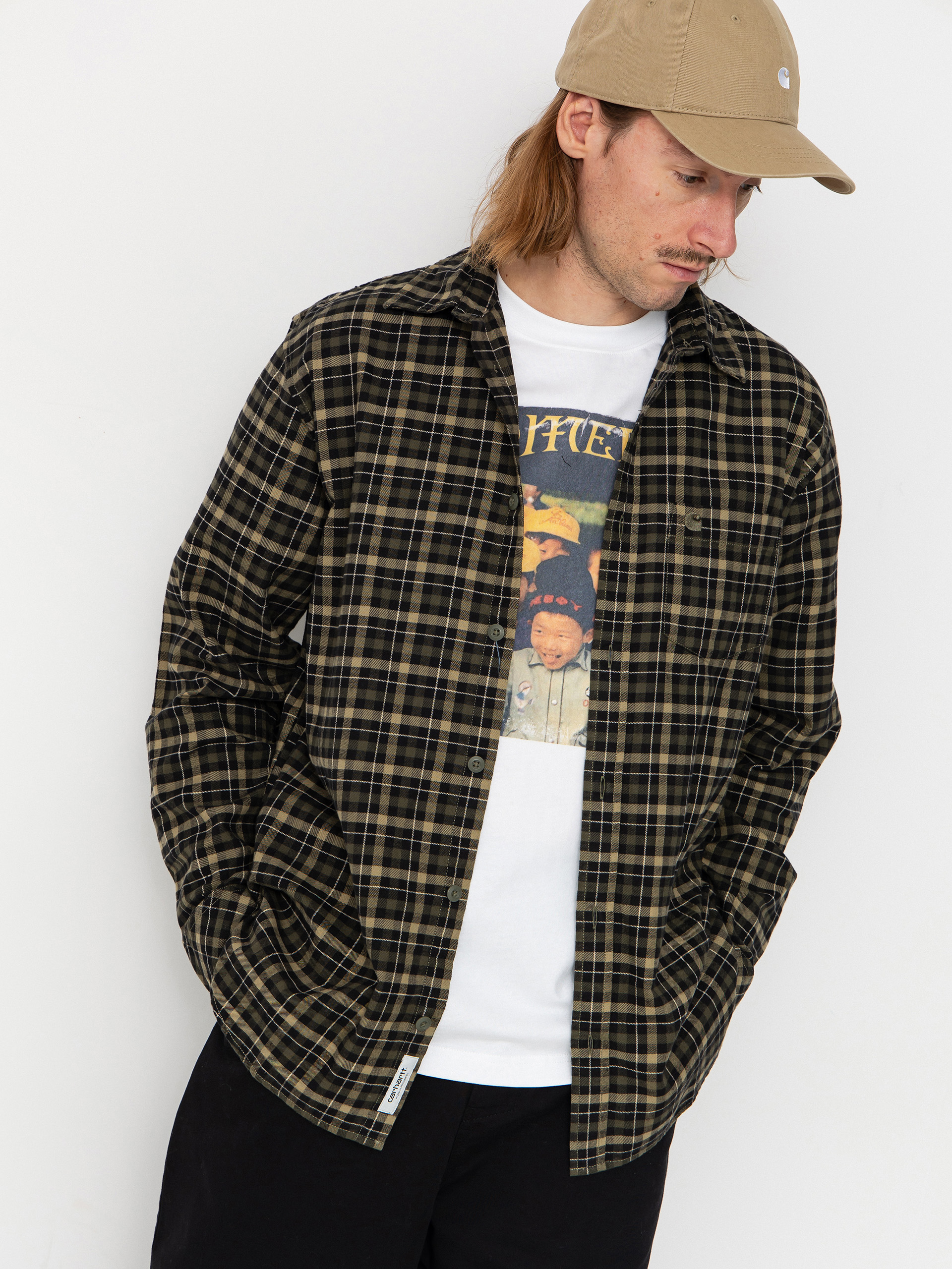 Ing Carhartt WIP Widmark (widmark check/cypress)
