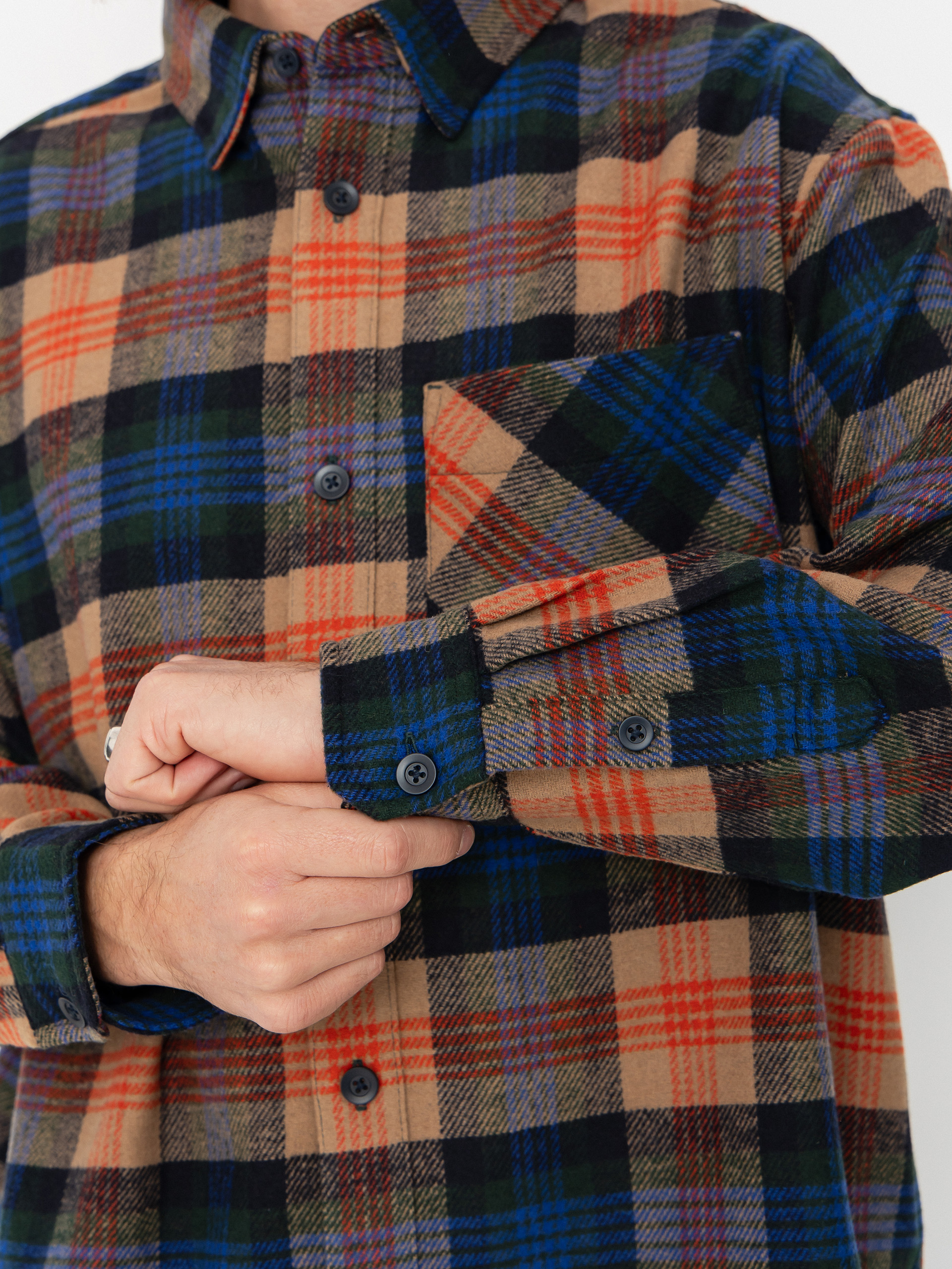 Ing Carhartt WIP Dern (dern check/sycamore tree)