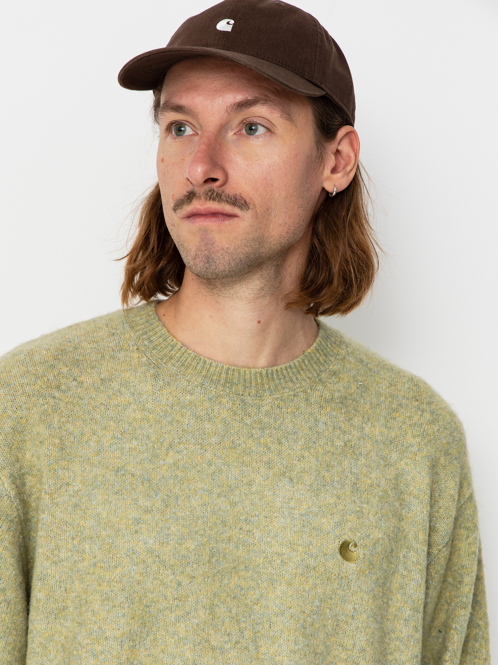 Pulóver Carhartt WIP Curtis (tangled brass)