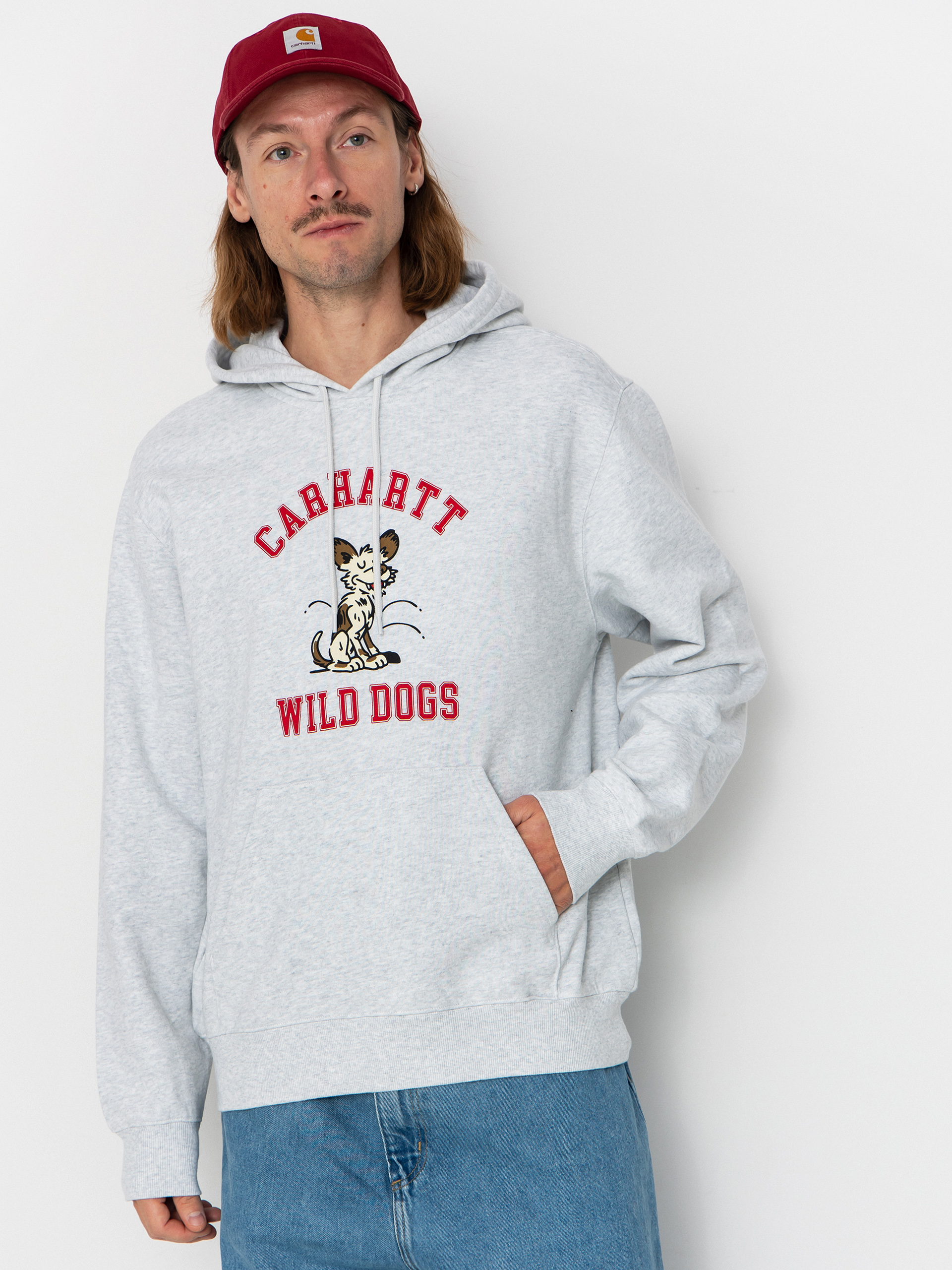 Kapucnis pulóver Carhartt WIP Wild Dog HD