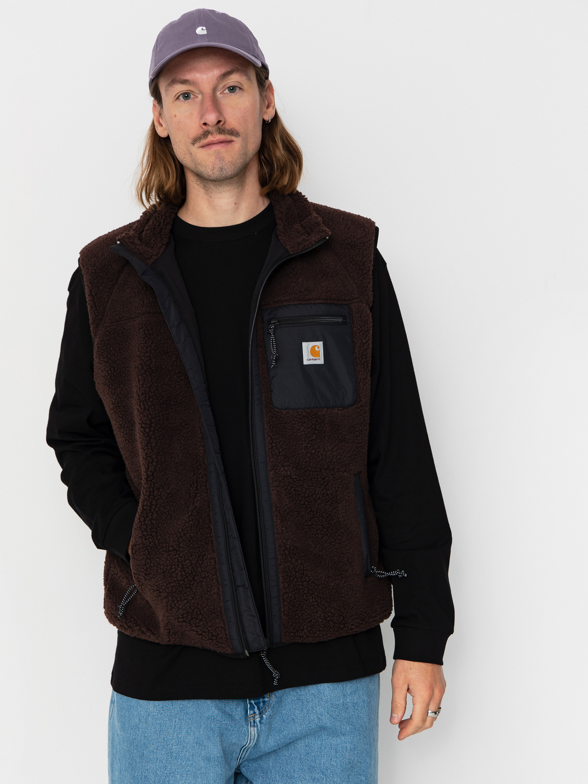 Mellény Carhartt WIP Prentis (palisander/black)