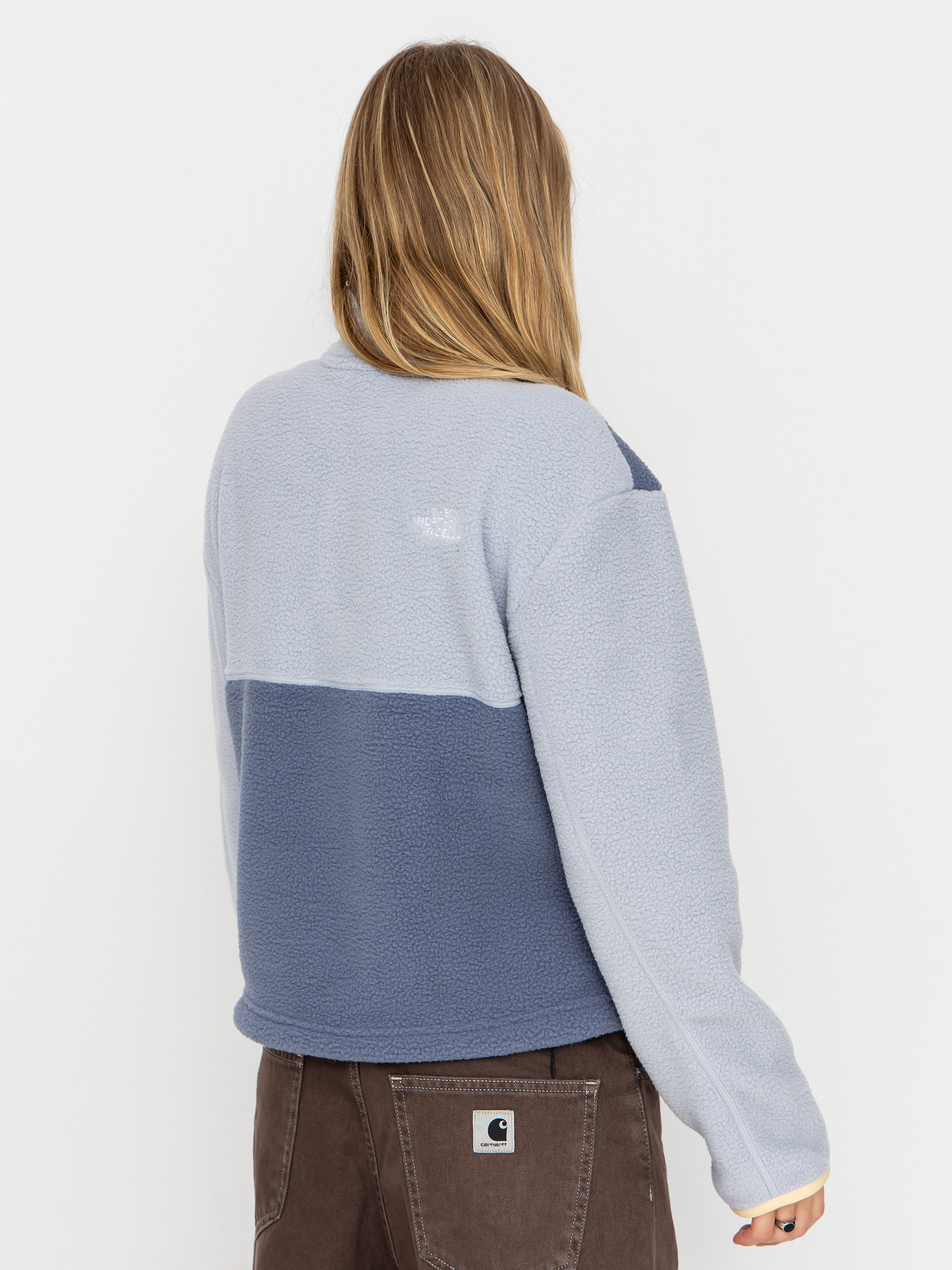 Férfi The North Face Yumiori 1/4 Zip Polár pulóver (twilight galaxy/blue fl)