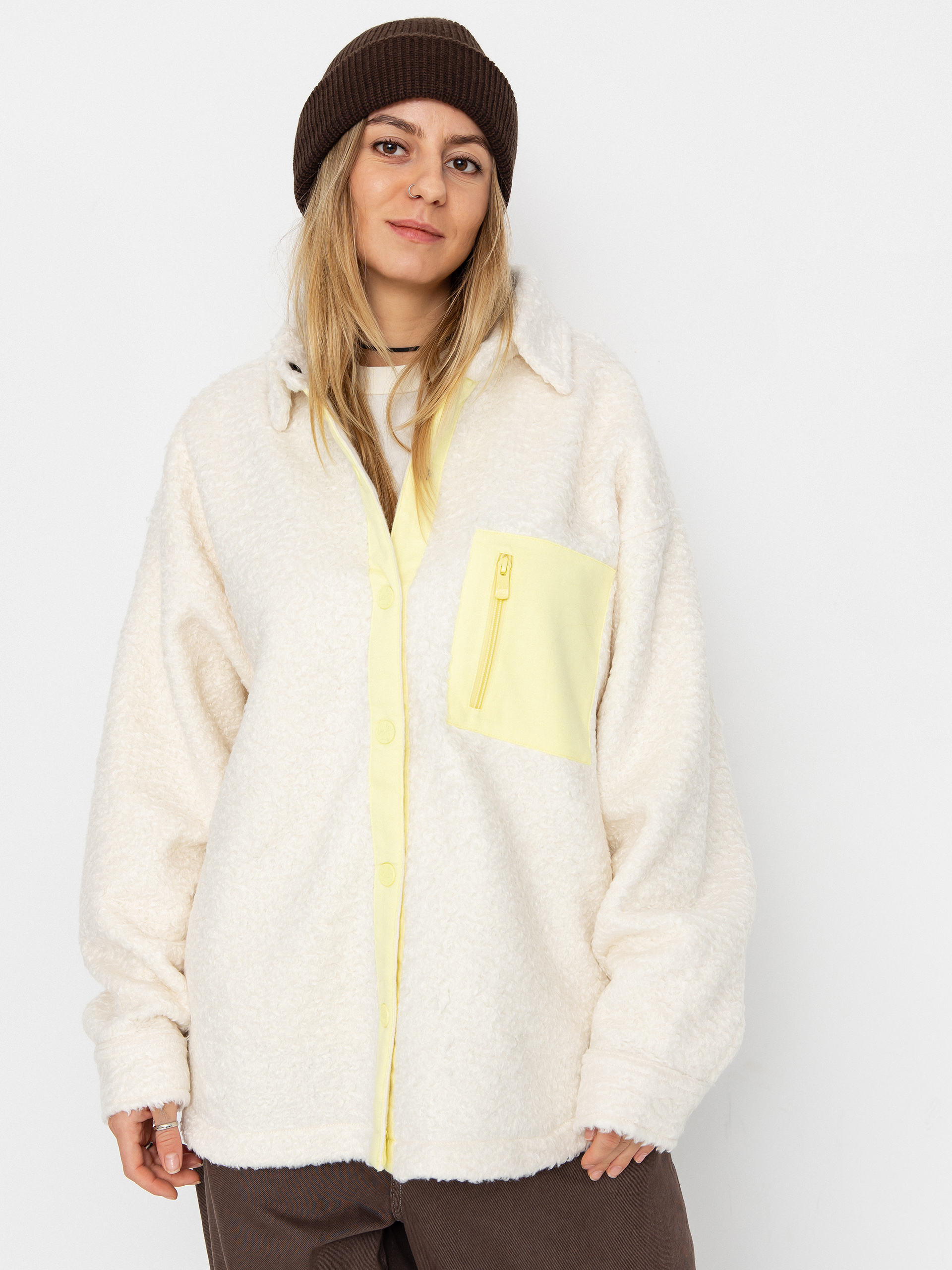 Roxy Chloe Kim Shacket Wmn Polár pulóver