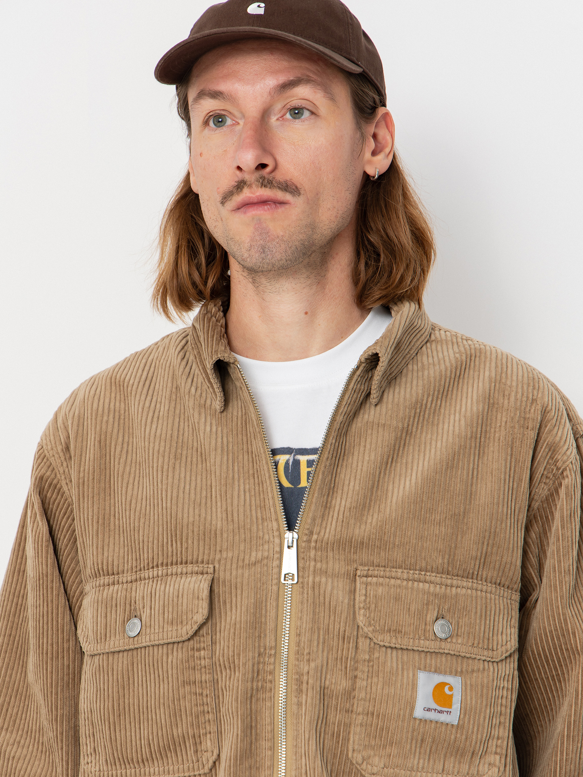 Dzseki Carhartt WIP Reynold (leather/rinsed)