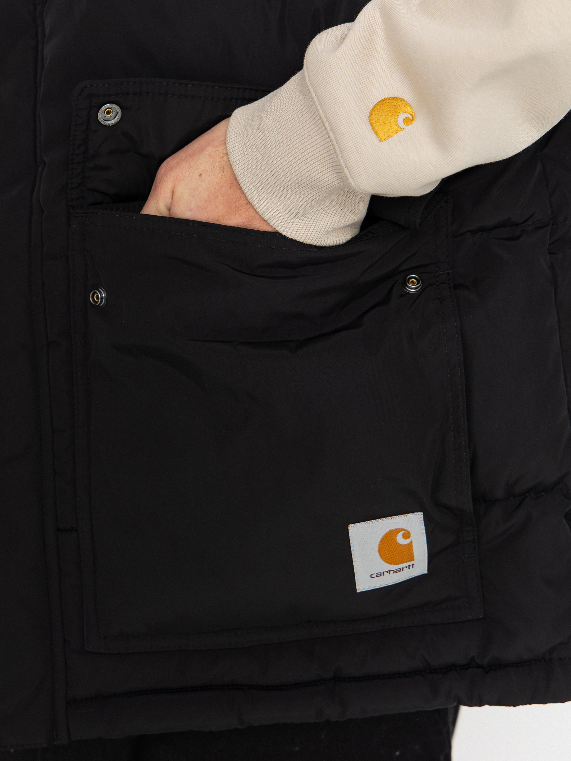Mellény Carhartt WIP Brent (black)