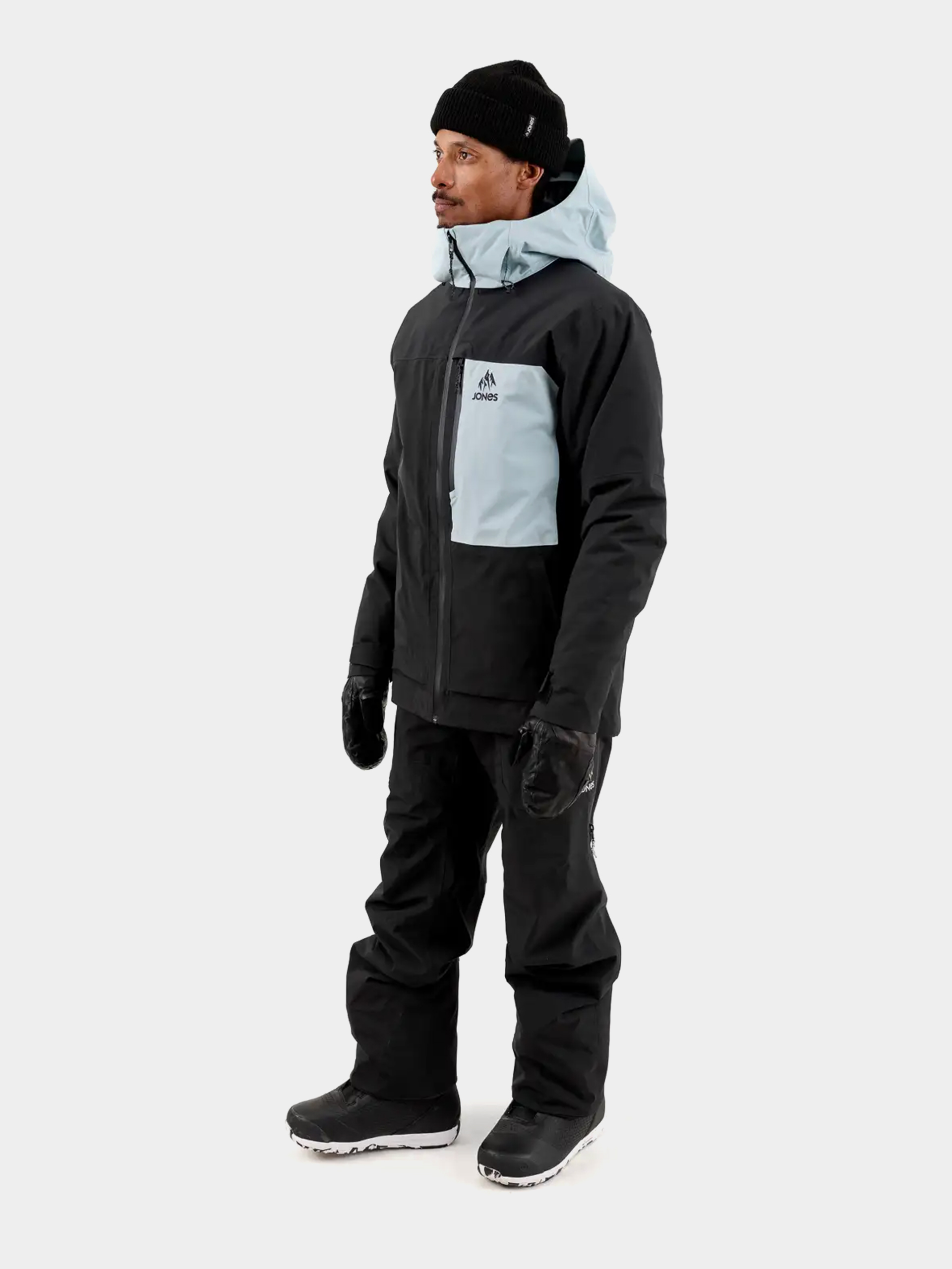 Férfi Snowboard dzseki Jones Snowboards Mtn Surf Rec (stealth black)