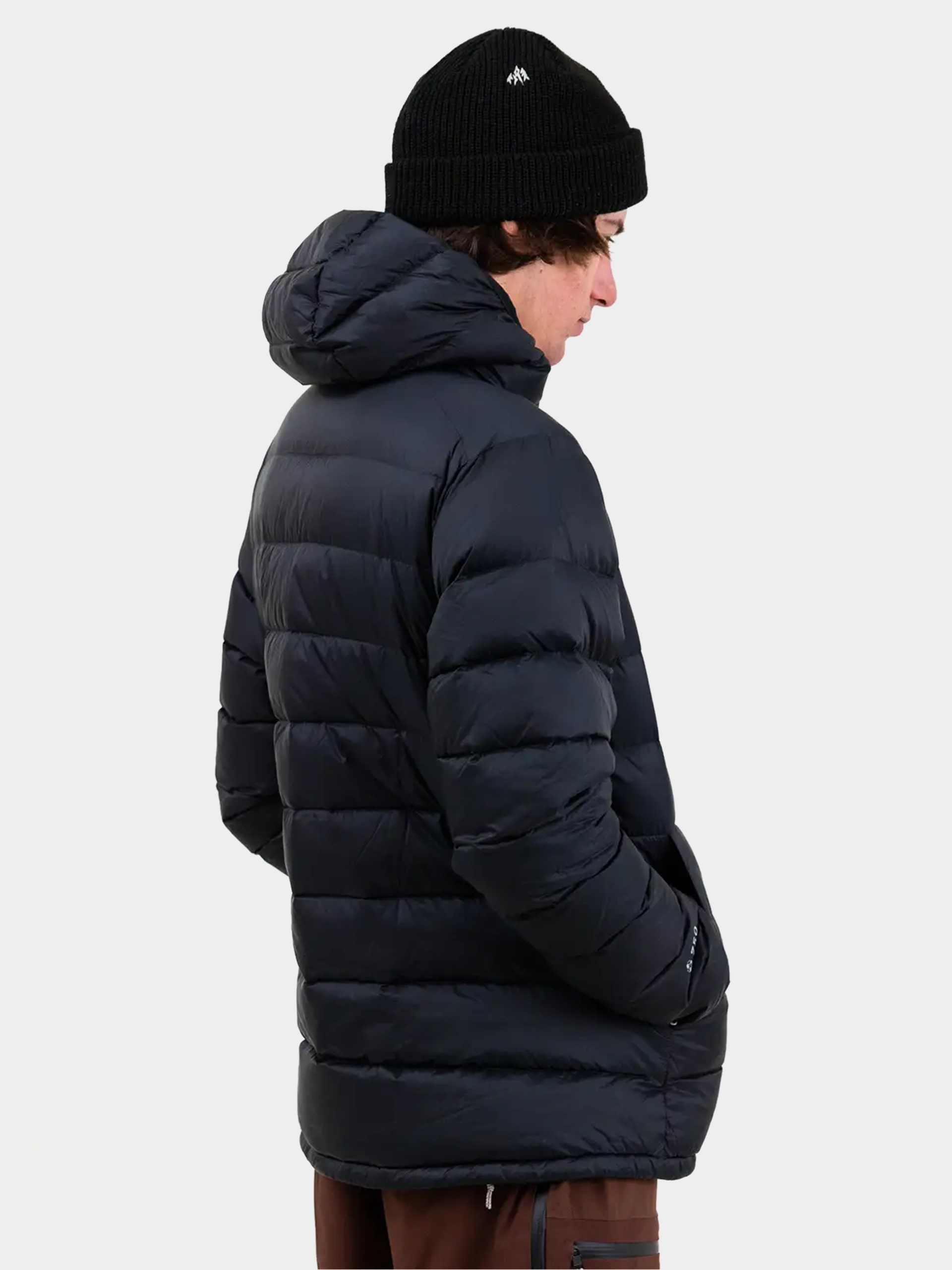 Férfi Snowboard dzseki Jones Snowboards Re Up Down Rec Hd (stealth black)