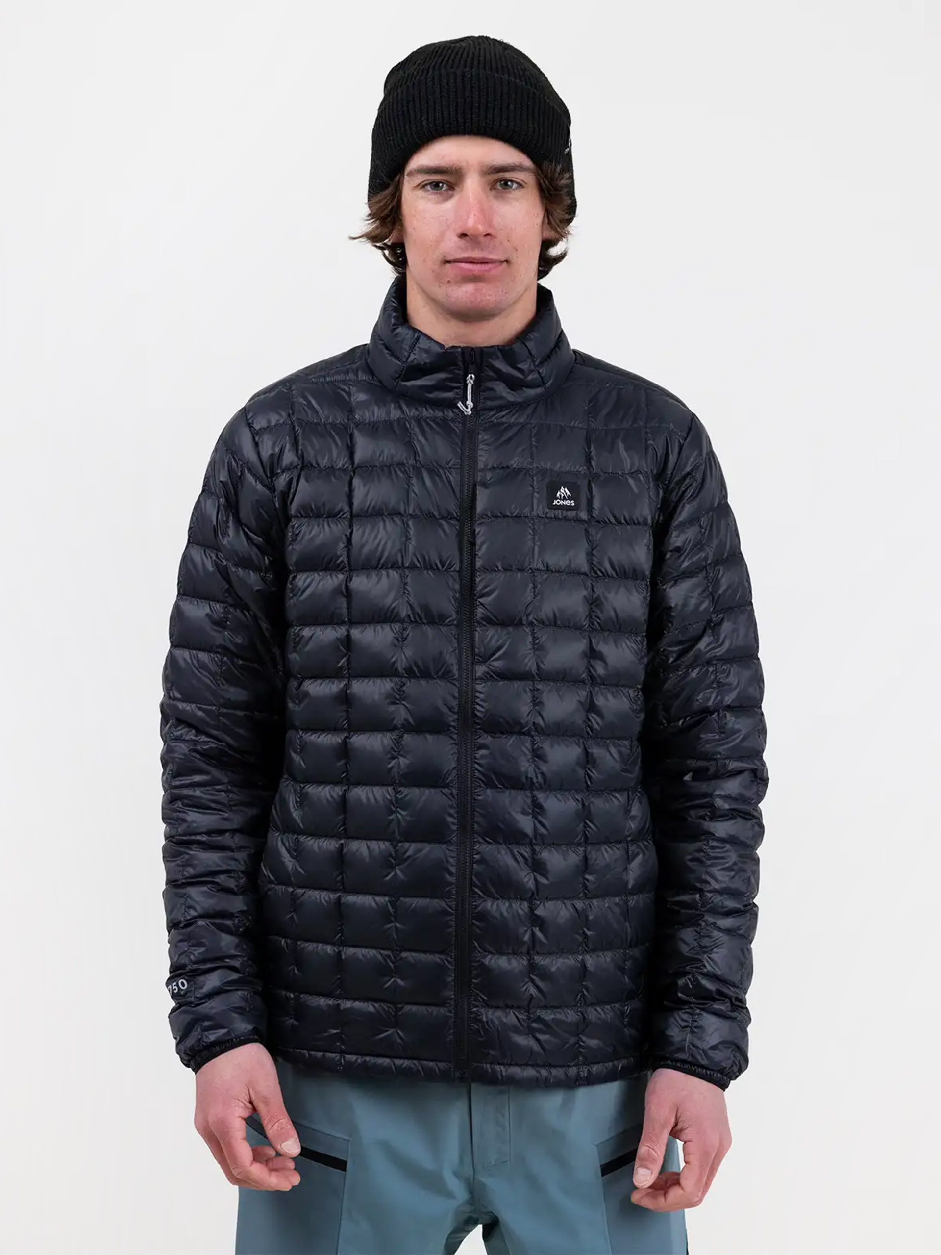 Férfi Snowboard dzseki Jones Snowboards Ult Re Up Down Rec (stealth black)