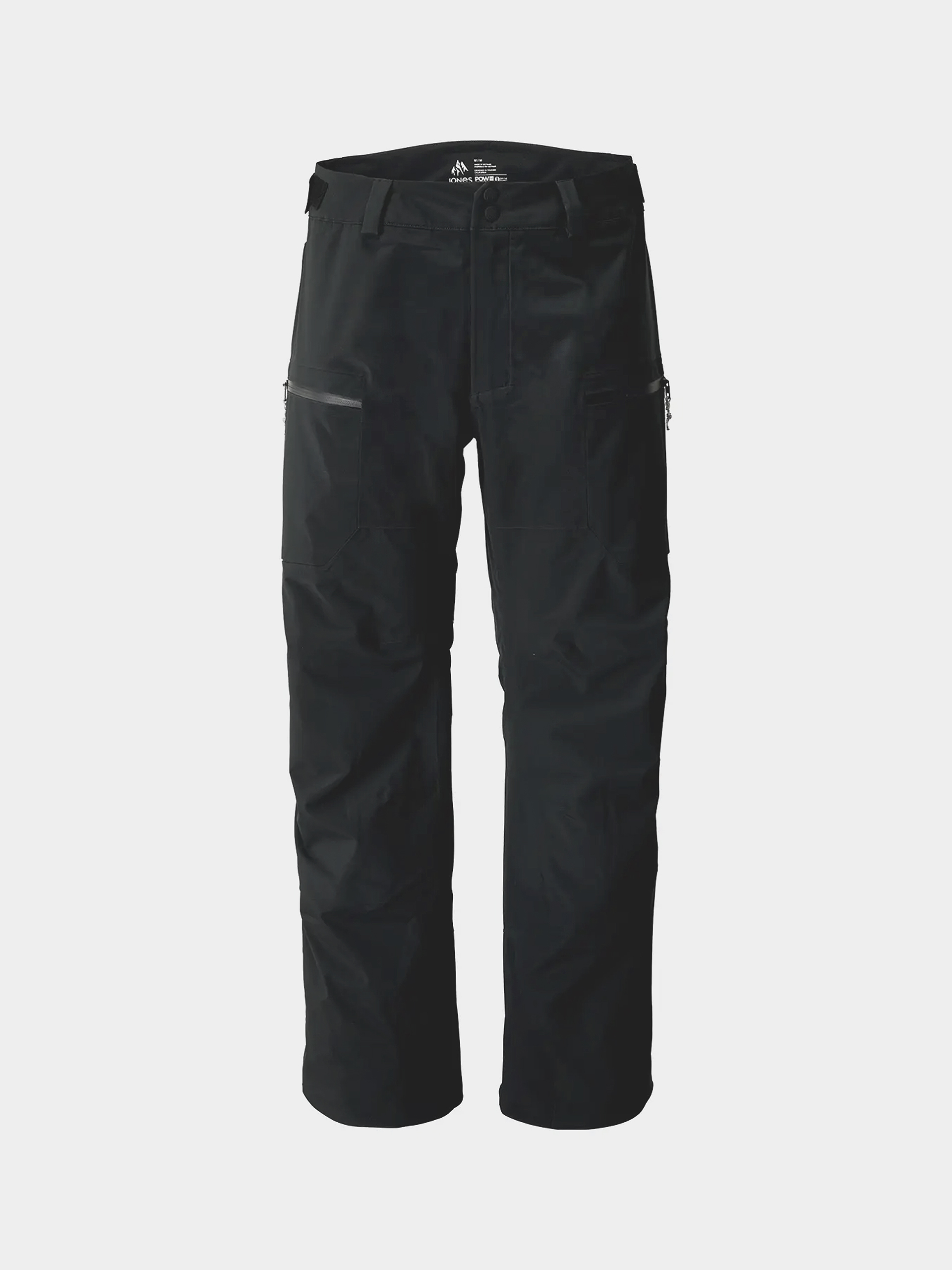 Férfi Snowboard nadrág Jones Snowboards Mtn Surf Rec (stealth black)