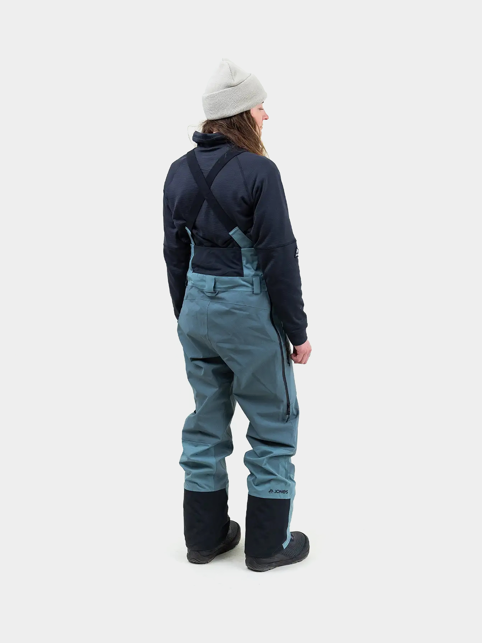 Női Jones Snowboards Mtn Surf Rec Bib Snowboard nadrág (atlantic blue)