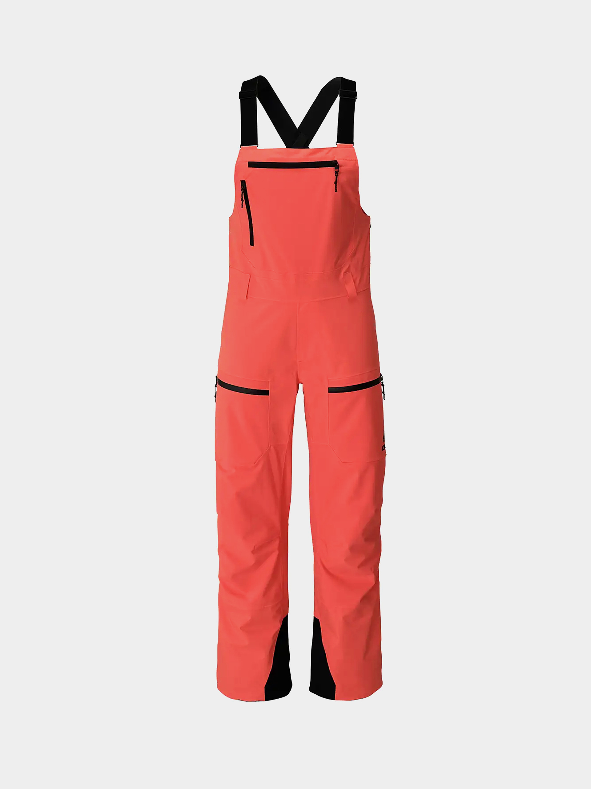 Női Jones Snowboards Mtn Surf Rec Bib Snowboard nadrág (deep coral)