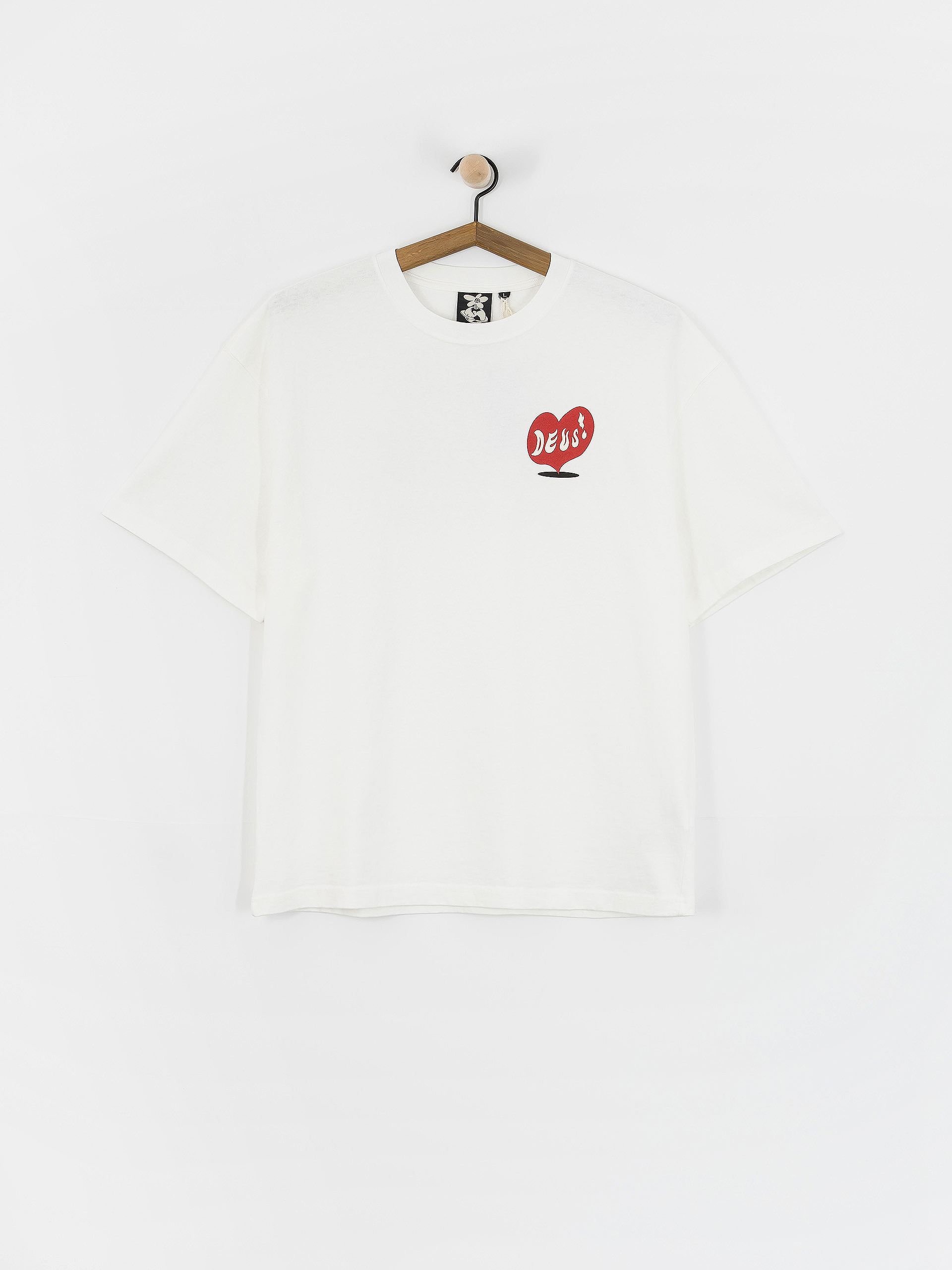 Póló Deus Ex Machina Deep Cut (vintage white)