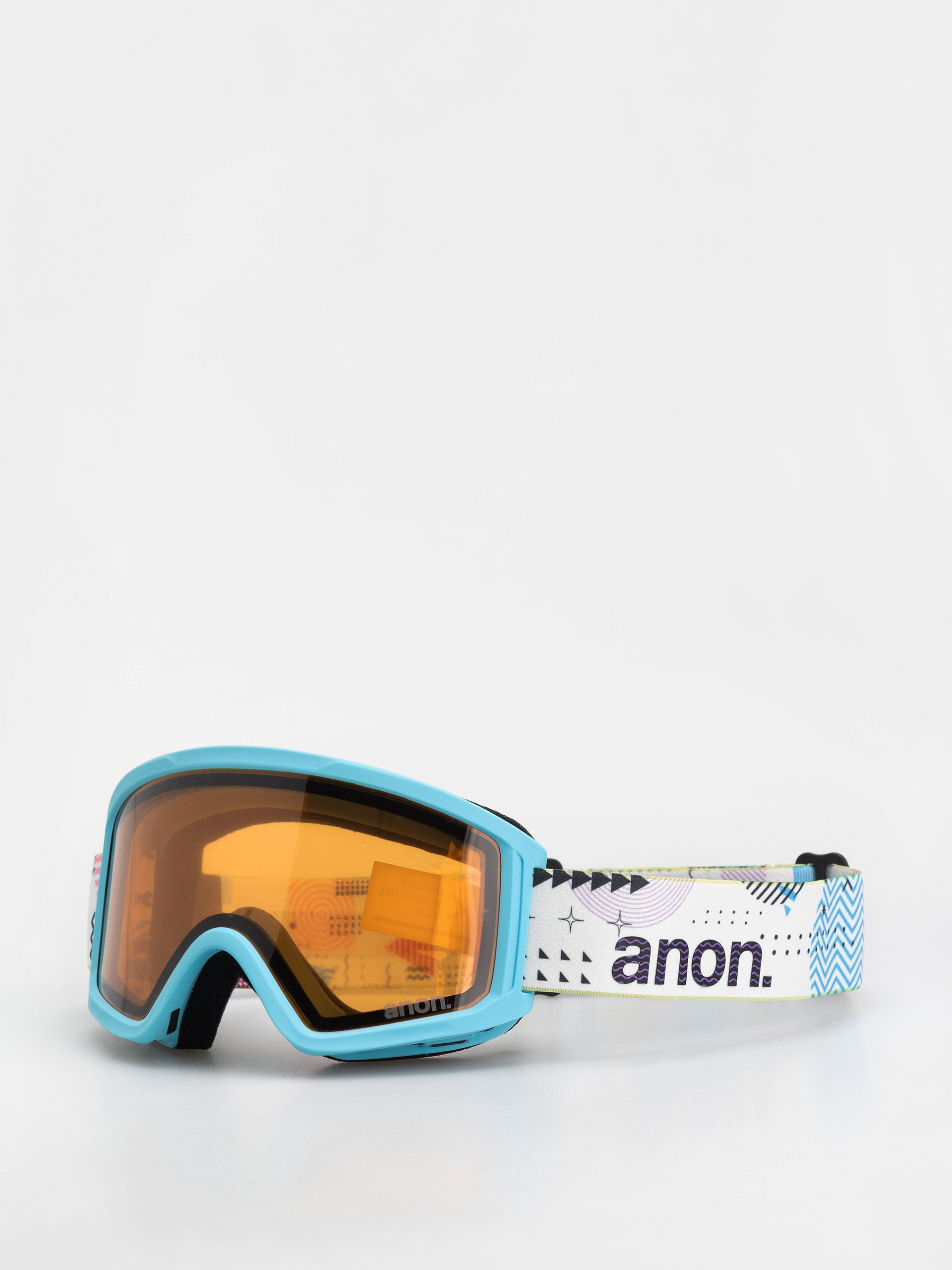 Snowboard szemu00fcveg Anon Tracker 2.0 JR (geoscope/amber)