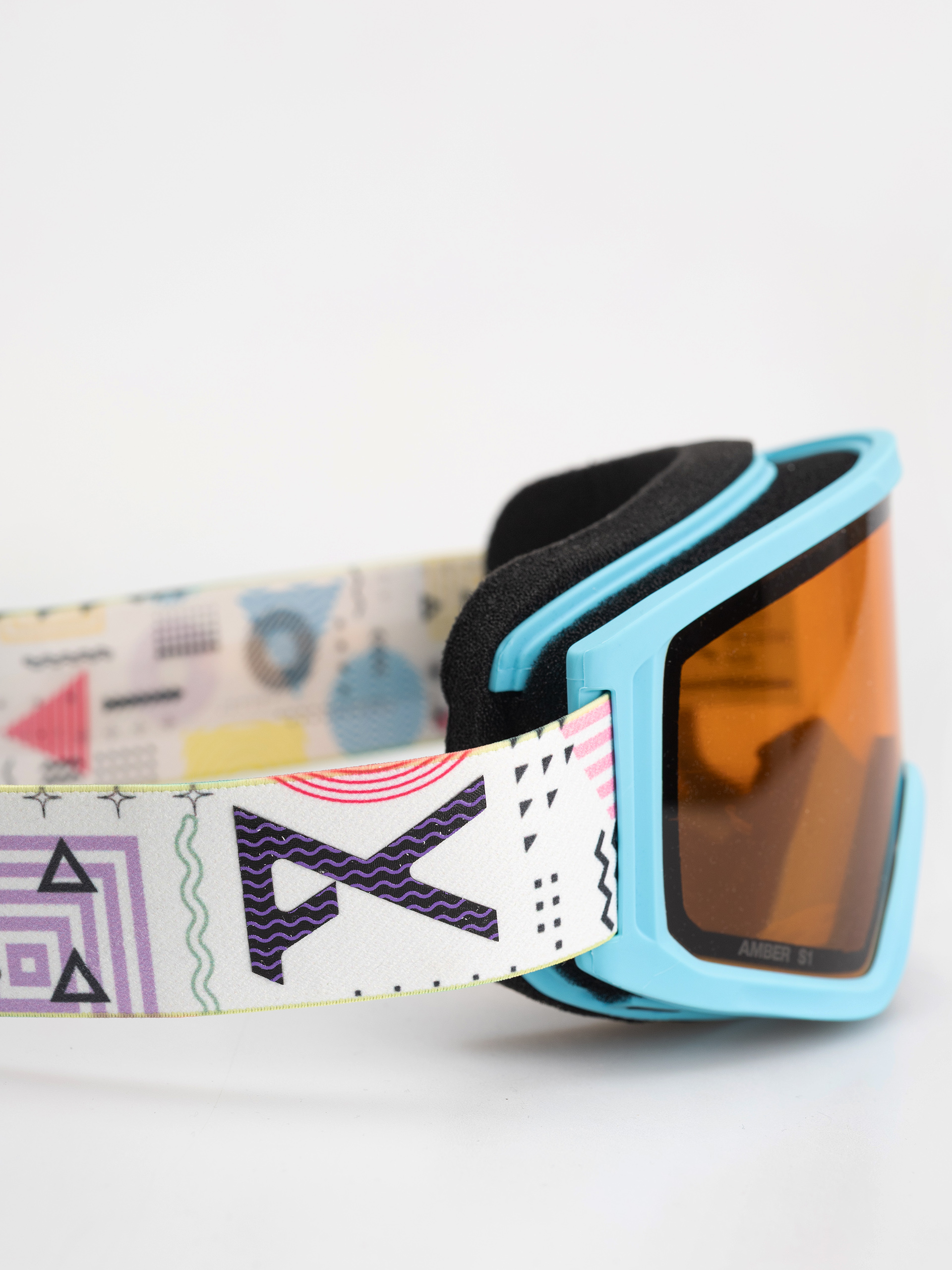 Snowboard szemüveg Anon Tracker 2.0 JR (geoscope/amber)