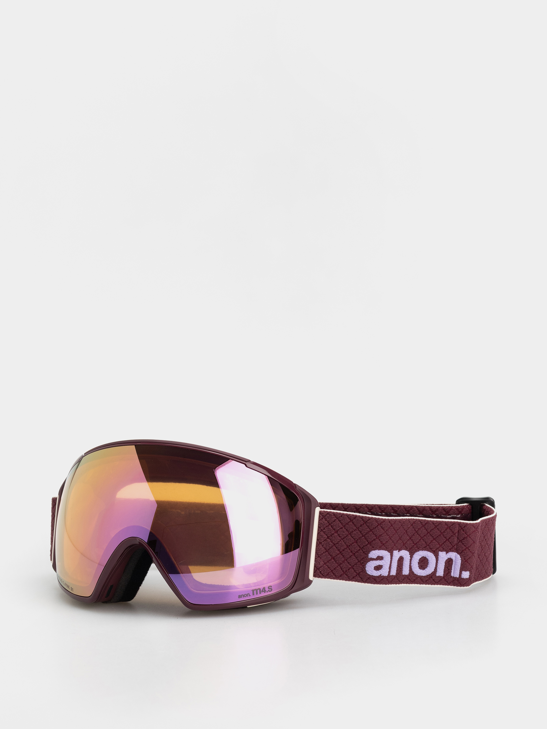 Snowboard szemüveg Anon M4S Toric Mfi (deep cherry/perceive cloudy pink)