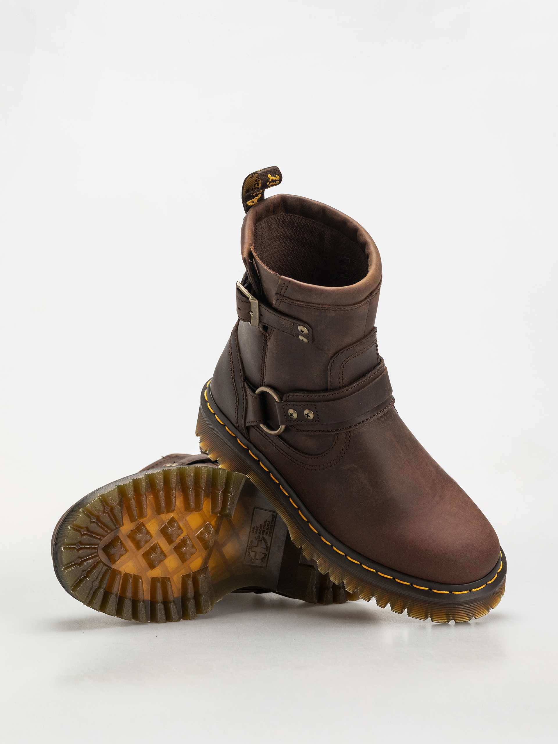 Dr. Martens Anistone HRNS Ankle Cipők (dark brown crazy horse)