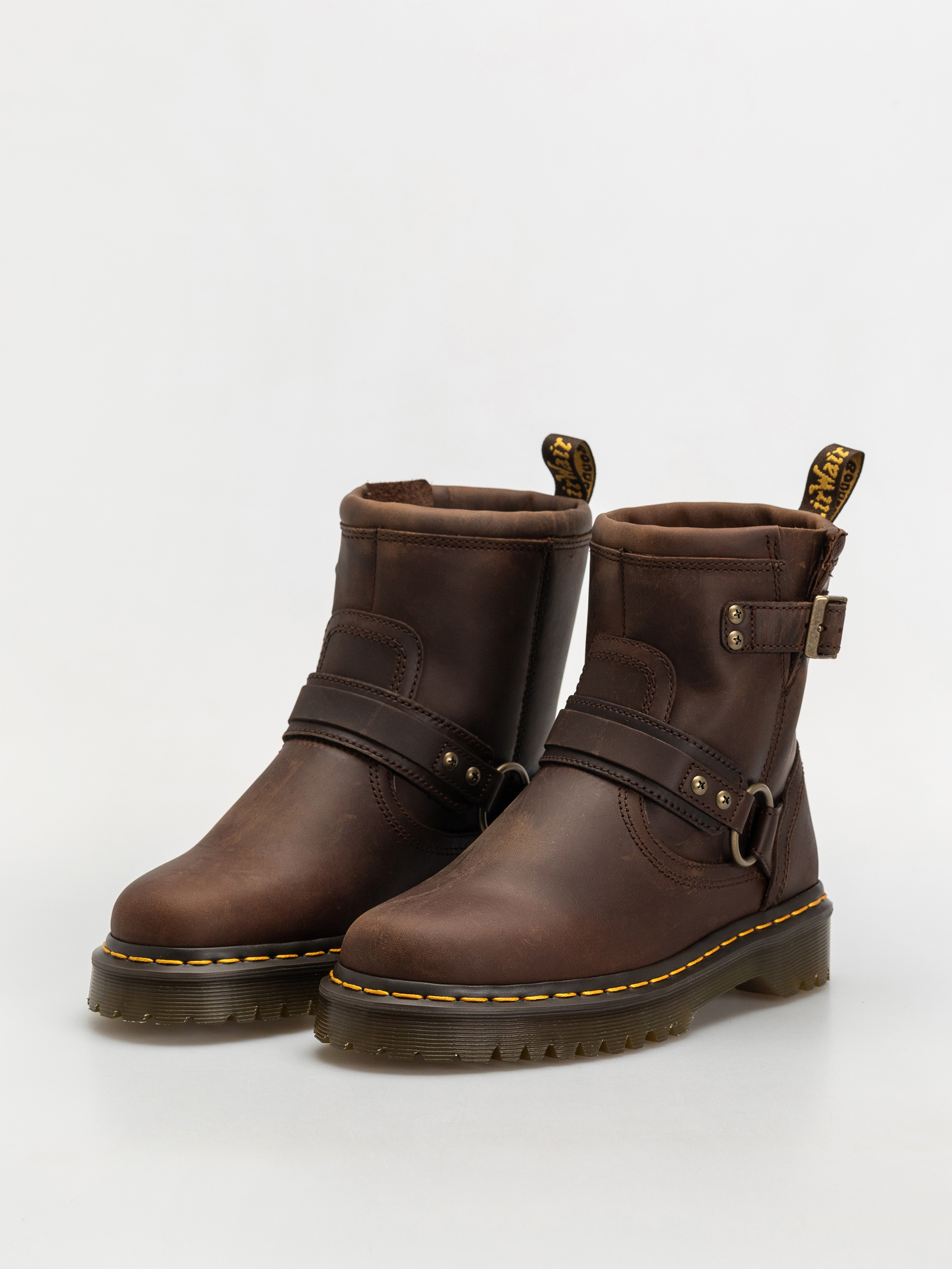 Dr. Martens Anistone HRNS Ankle Cipők (dark brown crazy horse)