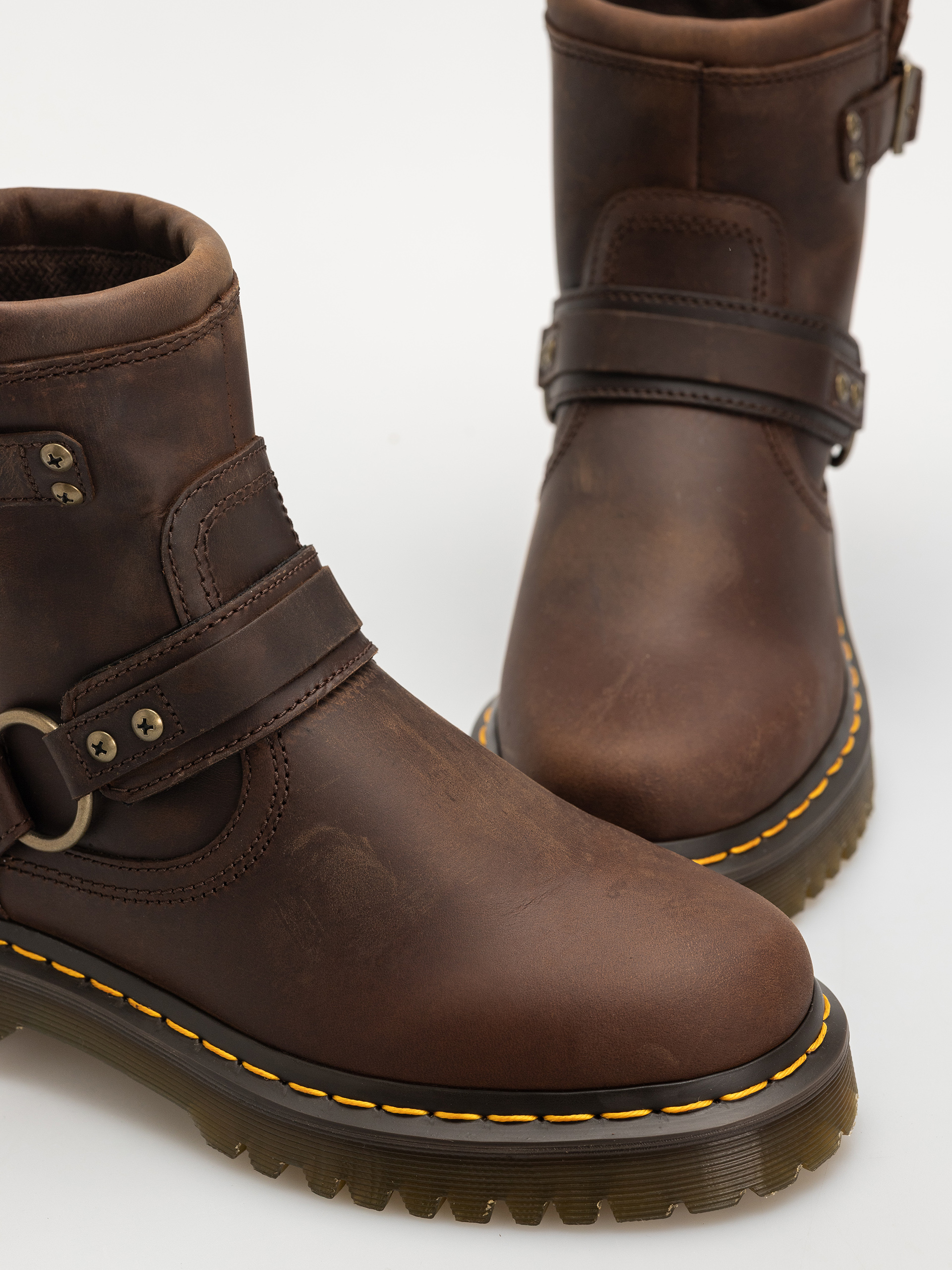 Dr. Martens Anistone HRNS Ankle Cipők (dark brown crazy horse)